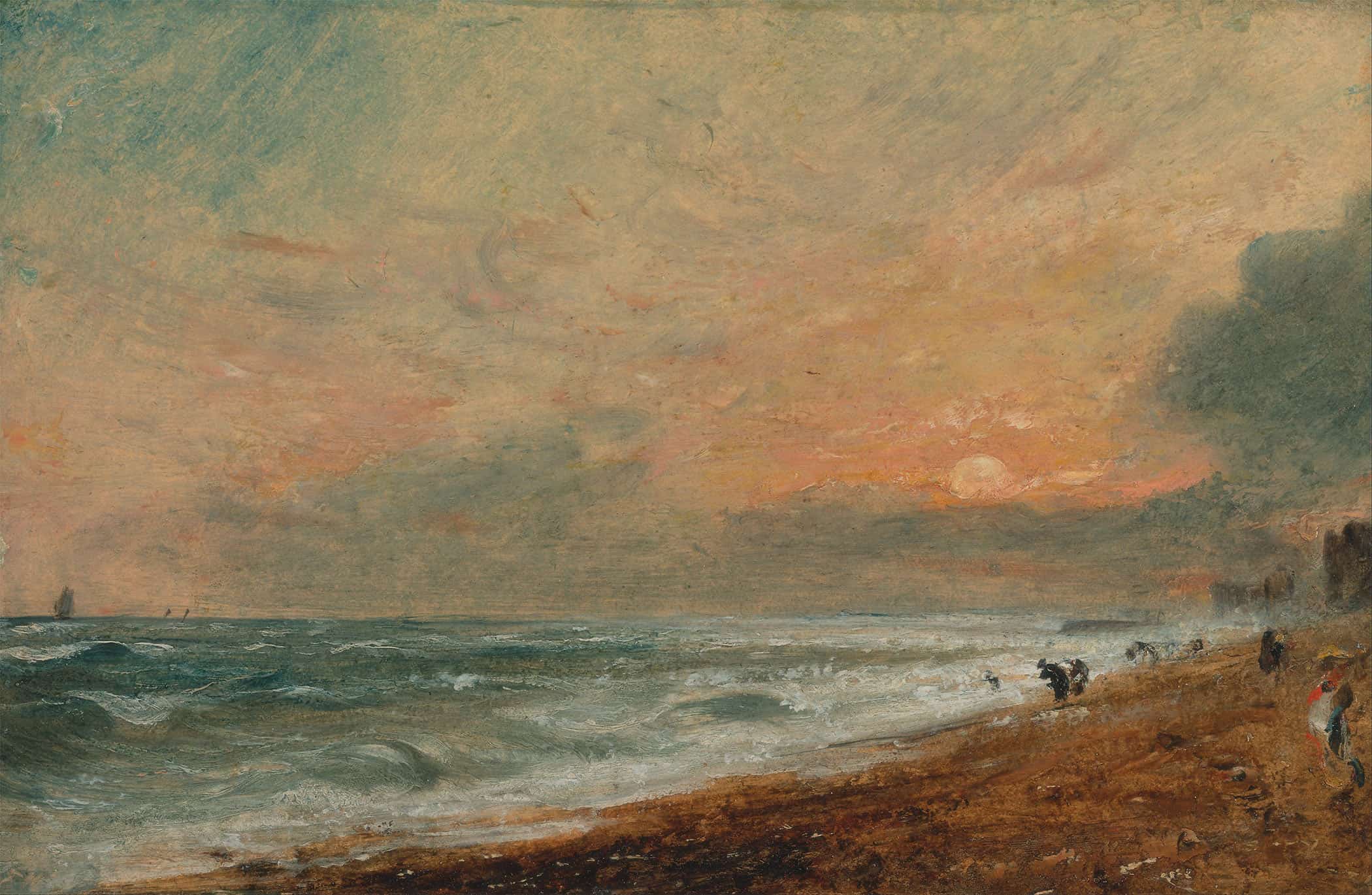Hove Beach by John Constable - Image 2