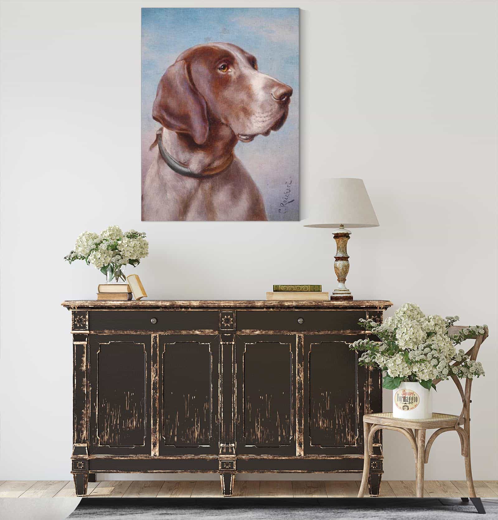 Hundeportrait by Carl Reichert - Image 4