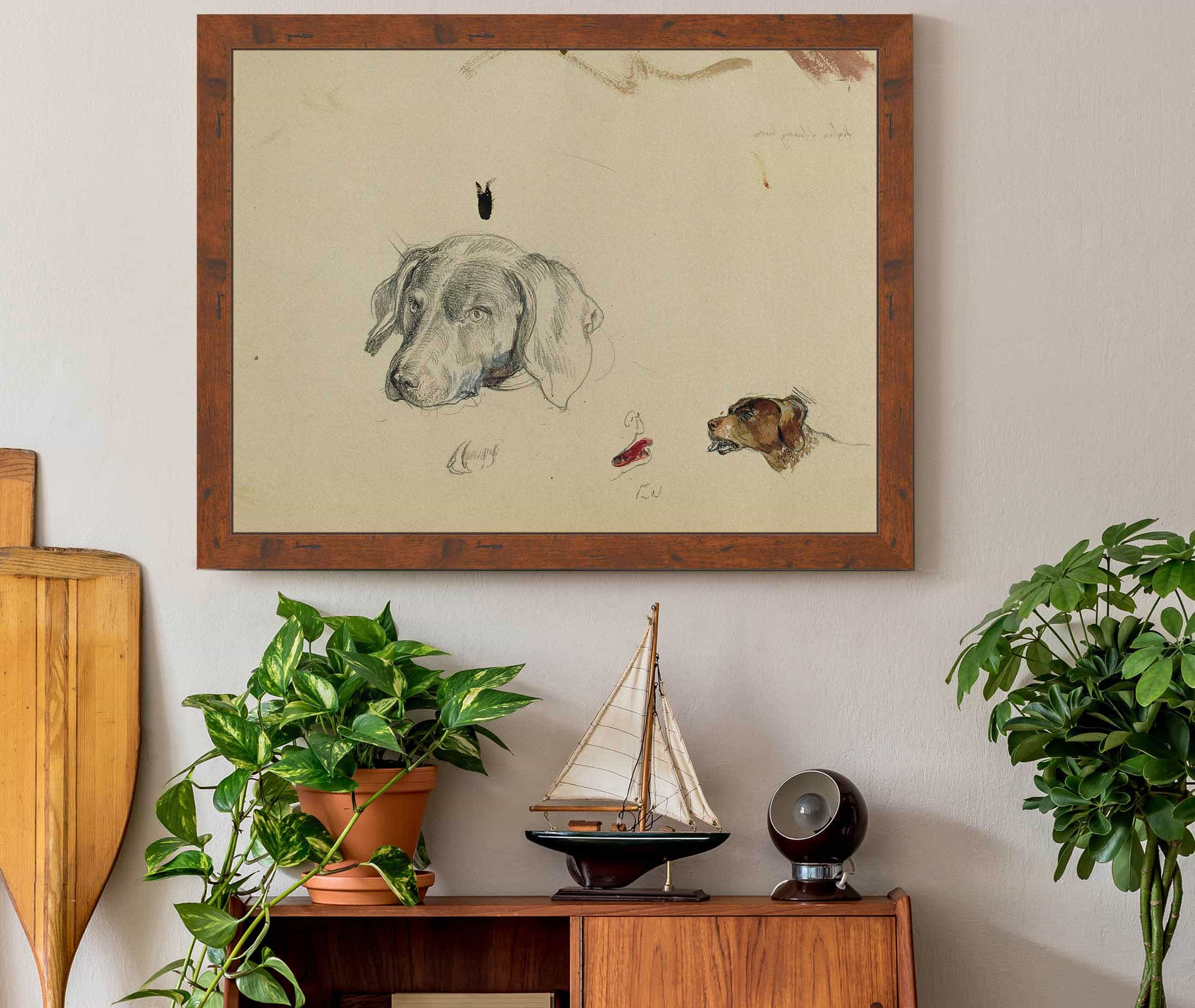 Hundestudie by Johann Peter Krafft - Image 3