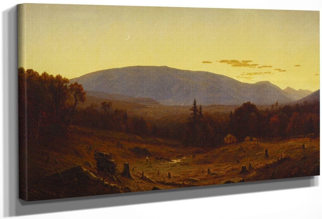 Hunter Mountain, Twilight By Sanford Robinson Gifford