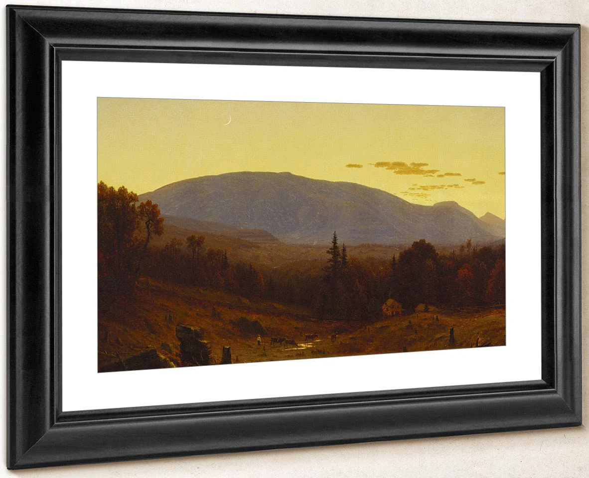 Hunter Mountain, Twilight By Sanford Robinson Gifford - Image 2