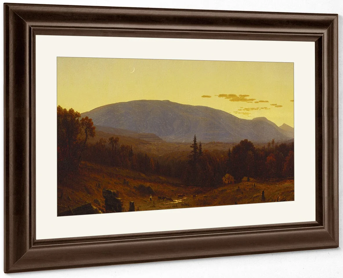 Hunter Mountain, Twilight By Sanford Robinson Gifford - Image 3