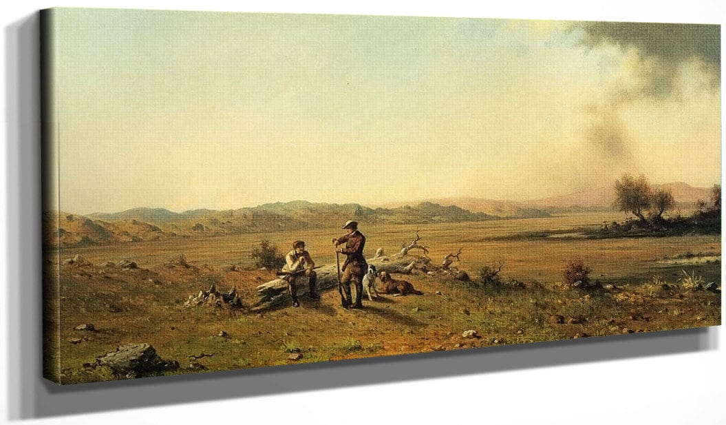 Hunters Resting By Martin Johnson Heade - Image 3