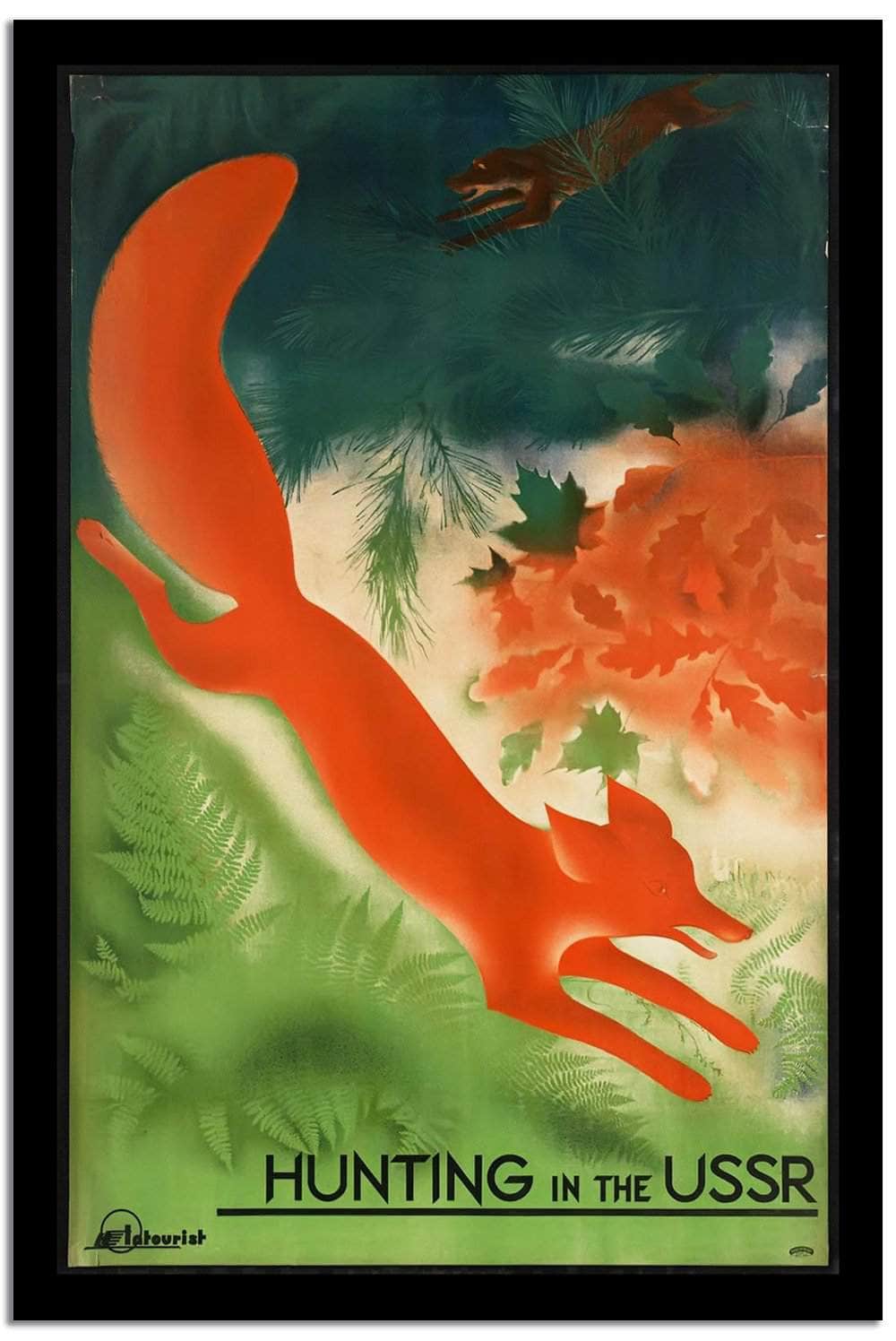 Hunting In The Ussr Vintage Poster - Image 2