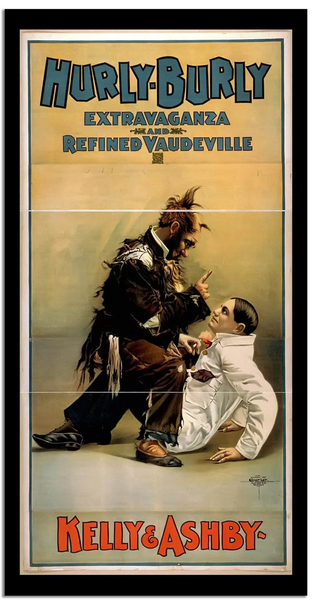 Hurly Burly Vintage Movie Poster - Image 2