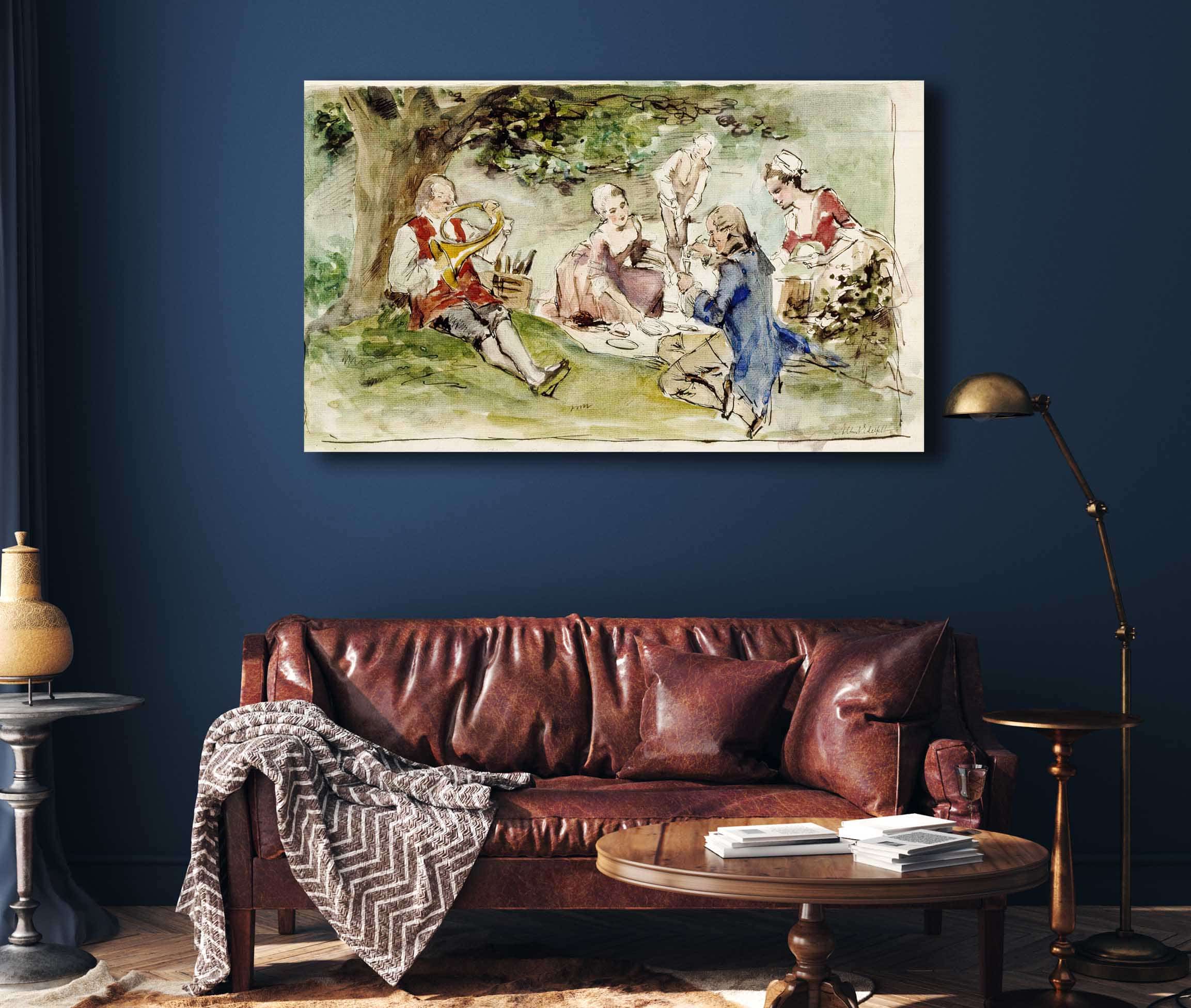 Huvila Lahteen Vierella Harjoitelma By Albert Edelfelt - Image 4