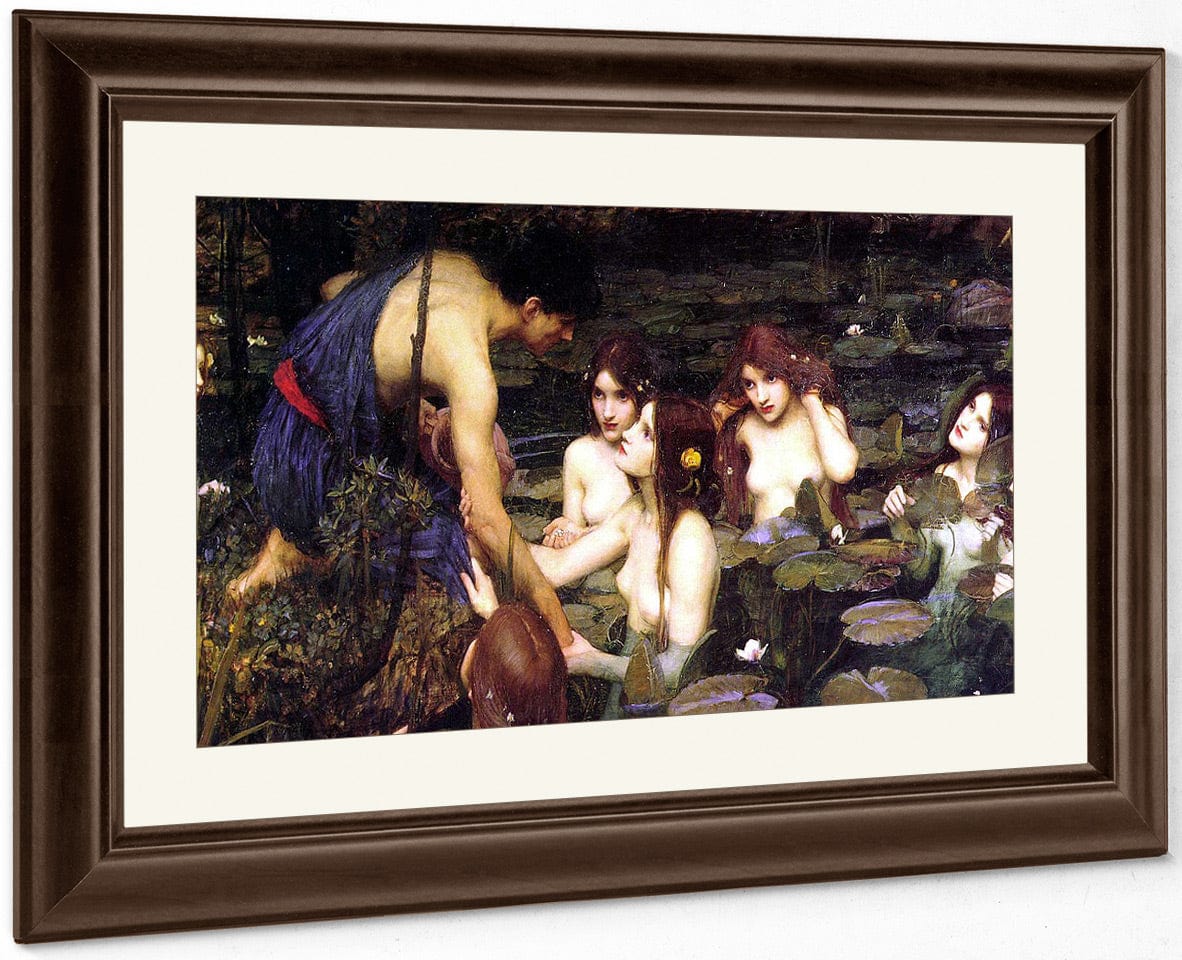 Hylas And The Nymphs By John Waterhouse. - Image 3