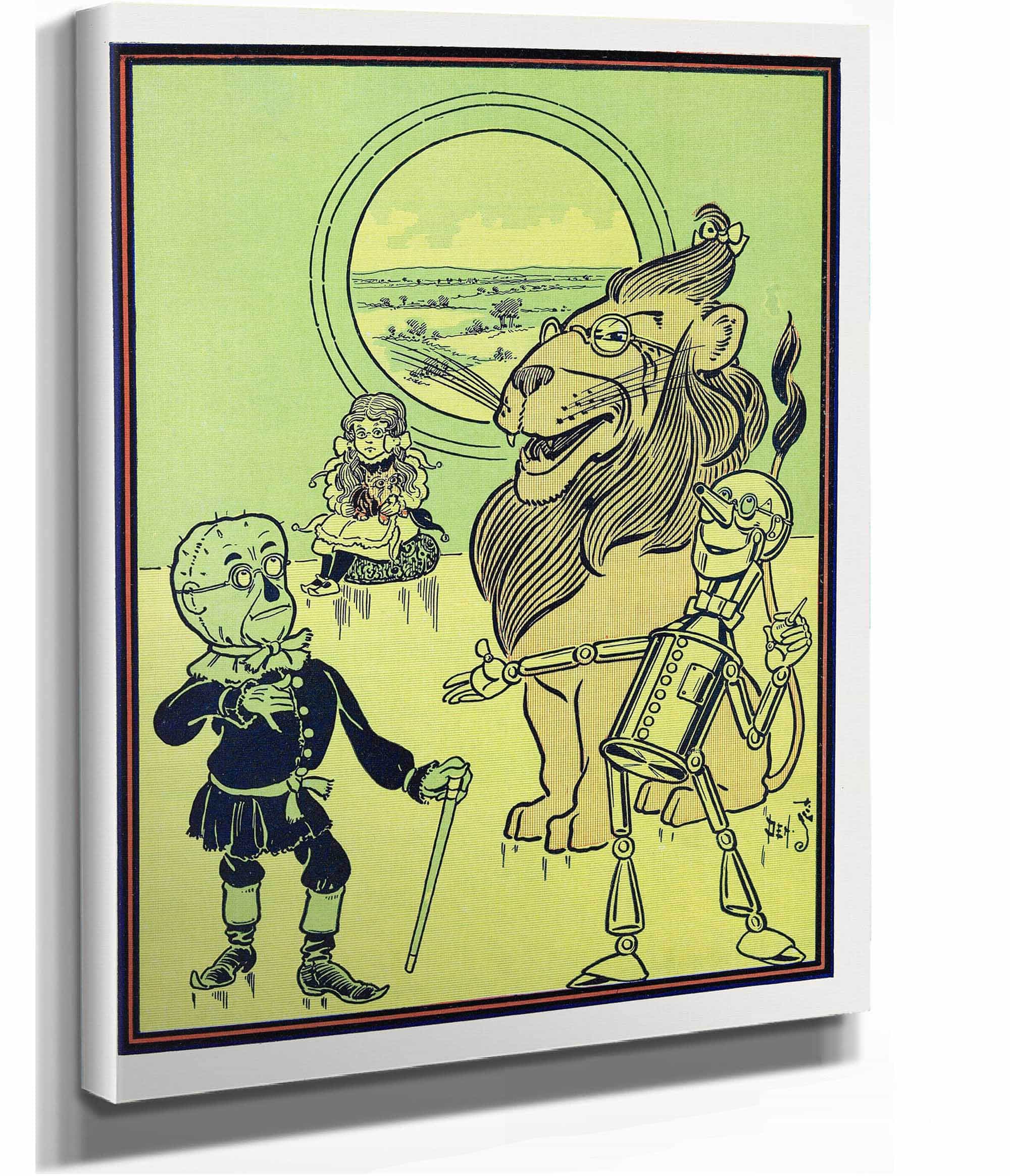 I Feel Wise Indeed Said The Scarecrow by William Wallace Denslow - Image 2