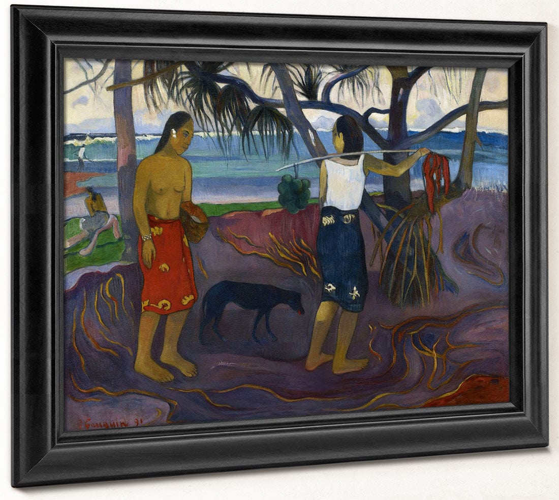 I Raro Te Oviri (Under The Pandanus) By Paul Gauguin - Image 6
