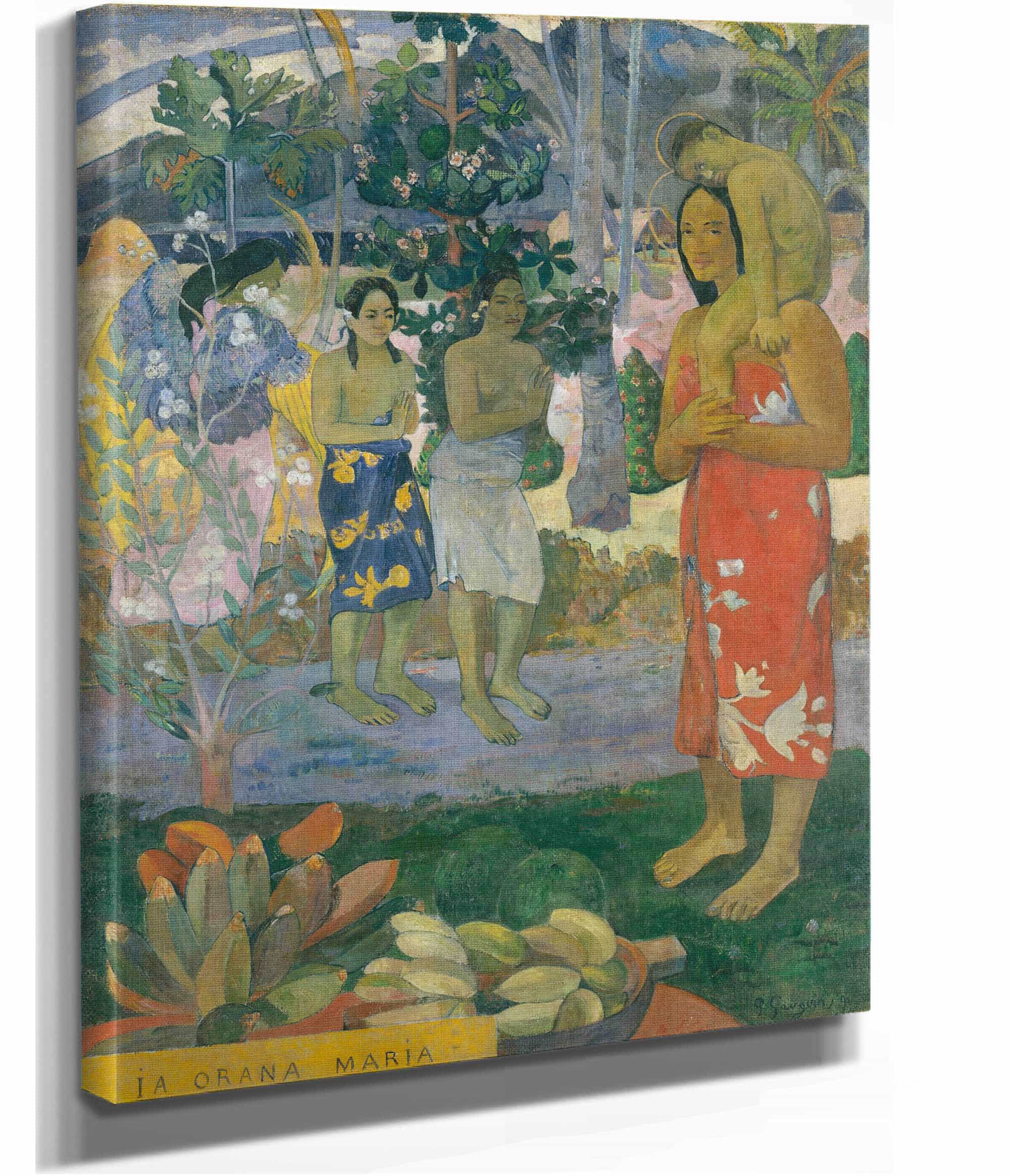 Ia Orana Maria Hail Mary by Paul Gauguin - Image 2
