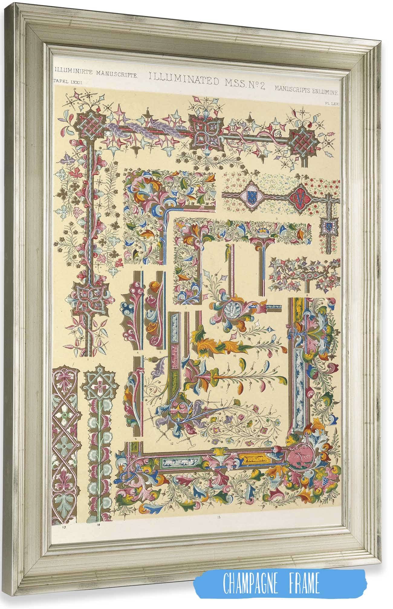 Illuminated Manuscripts No  by Owen Jones