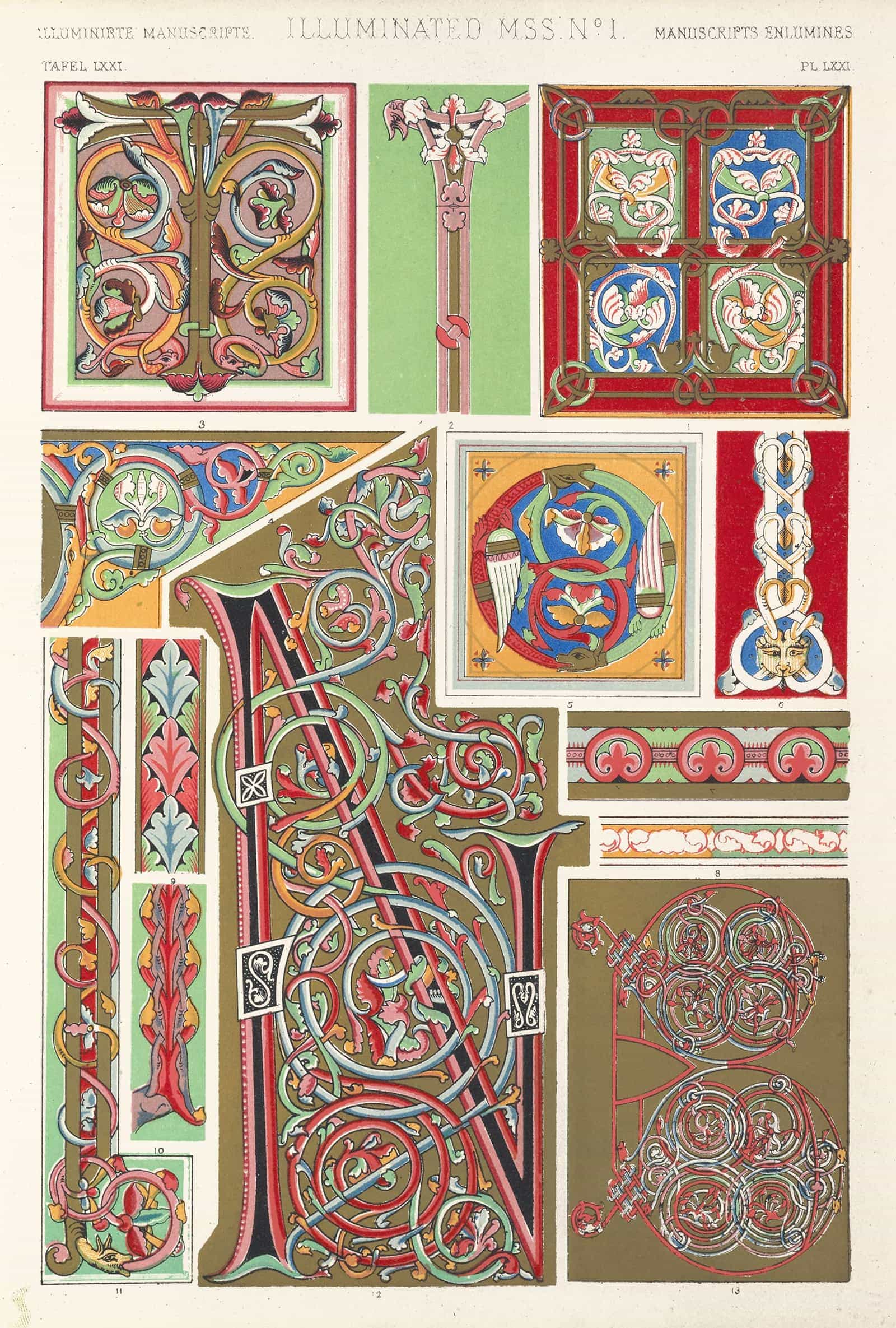 Illuminated Manuscripts No  by Owen Jones - Image 2