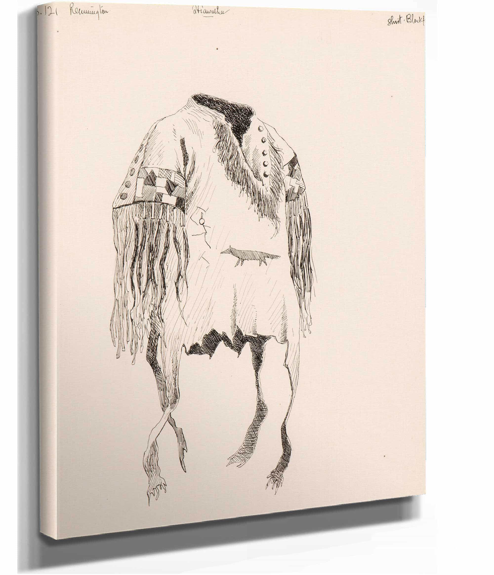 Illustration For The Song Of Hiawatha by Frederic Remington - Image 2