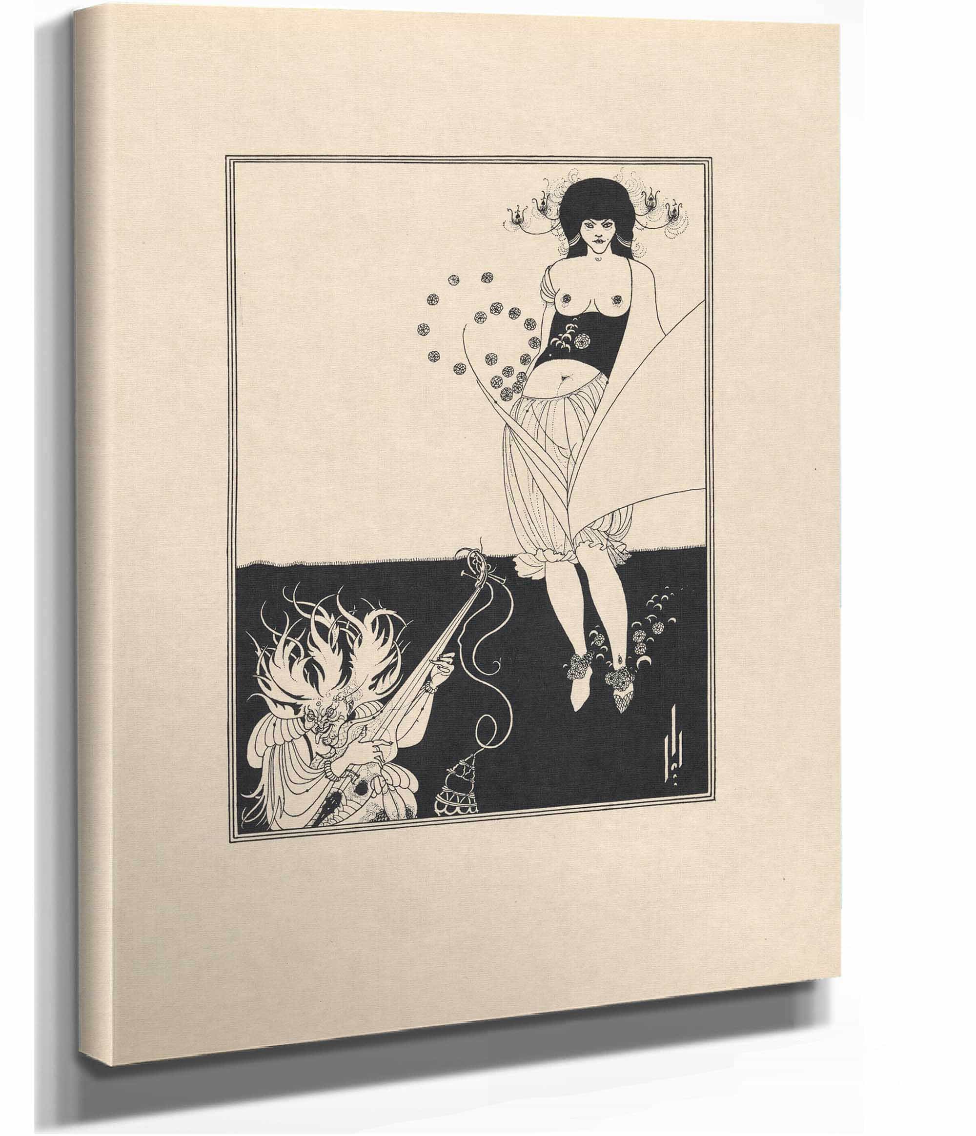 Illustration To Salome By Oscar Wilde by Aubrey Vincent Beardsley - Image 13