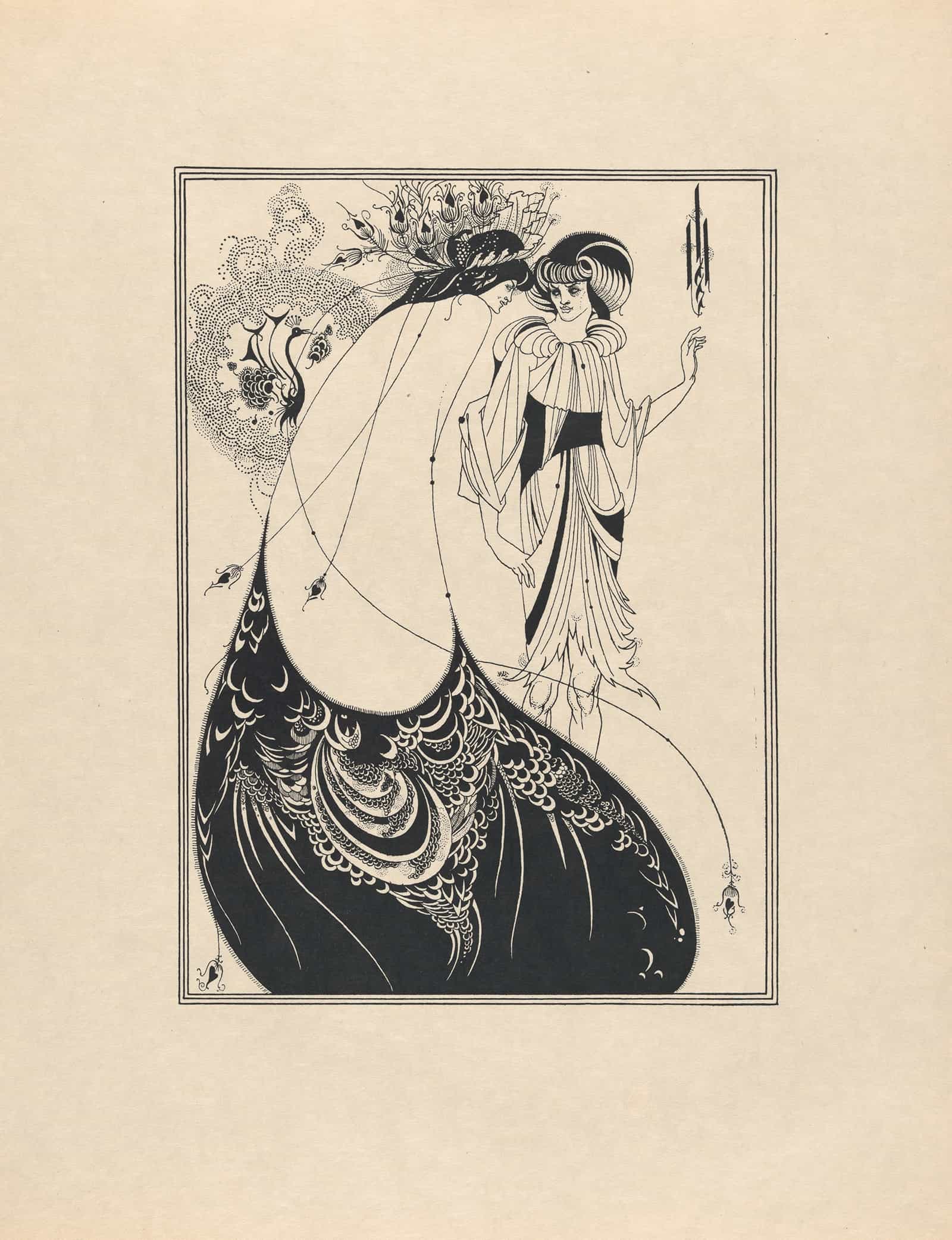Illustration To Salome By Oscar Wilde by Aubrey Vincent Beardsley - Image 6
