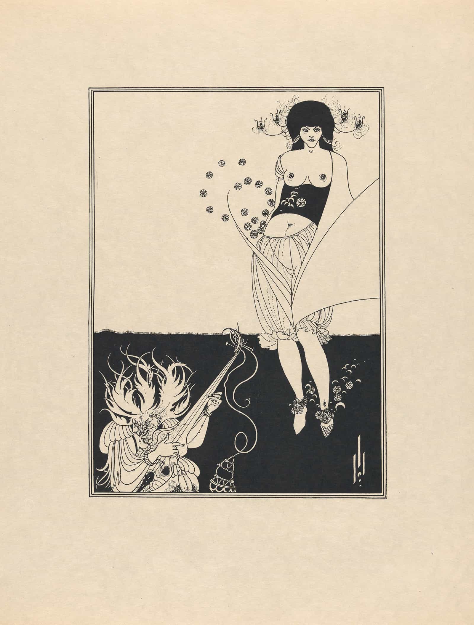Illustration To Salome By Oscar Wilde by Aubrey Vincent Beardsley - Image 8