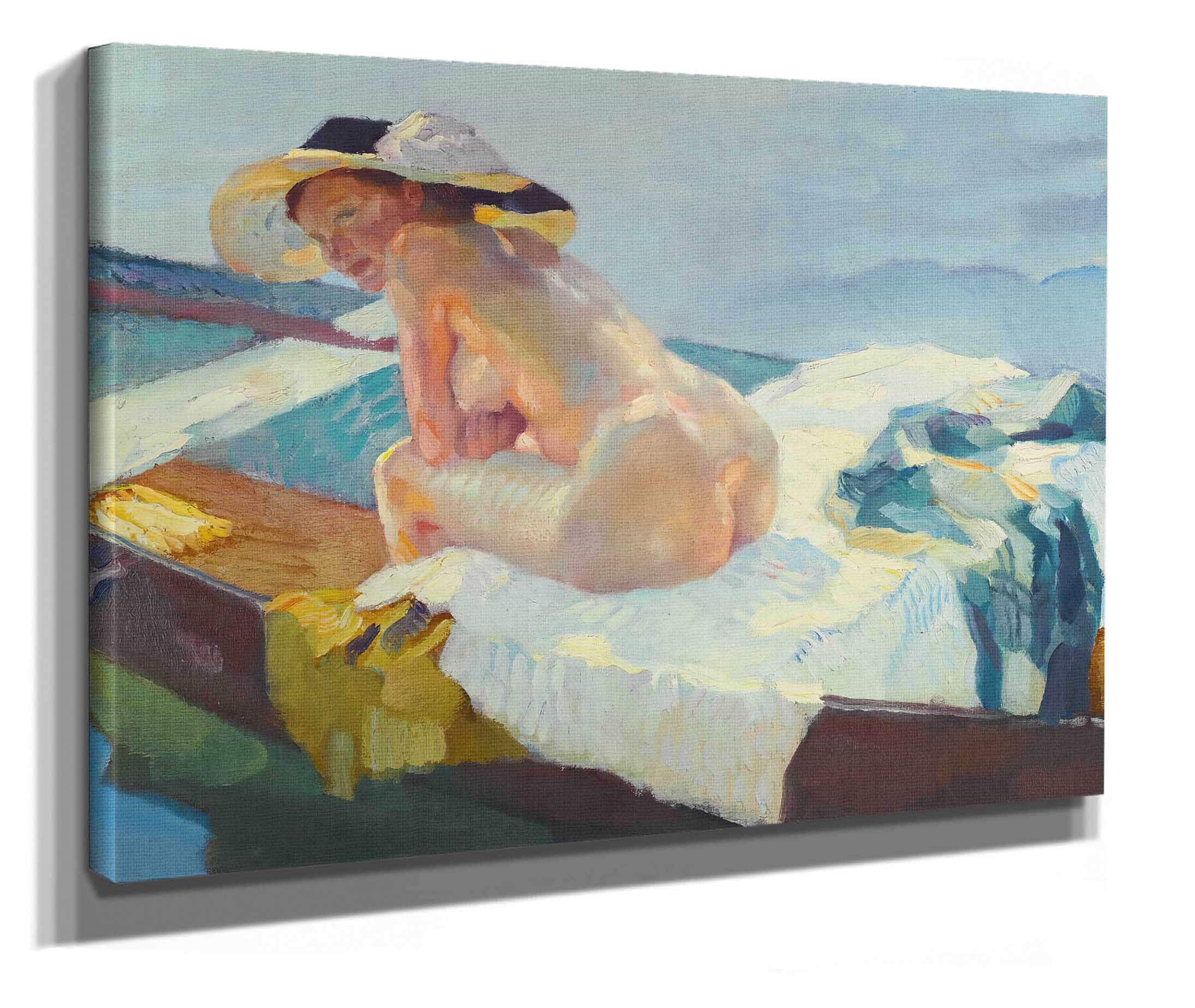 Im Kahn The Rowboat by Leo Putz - Image 2