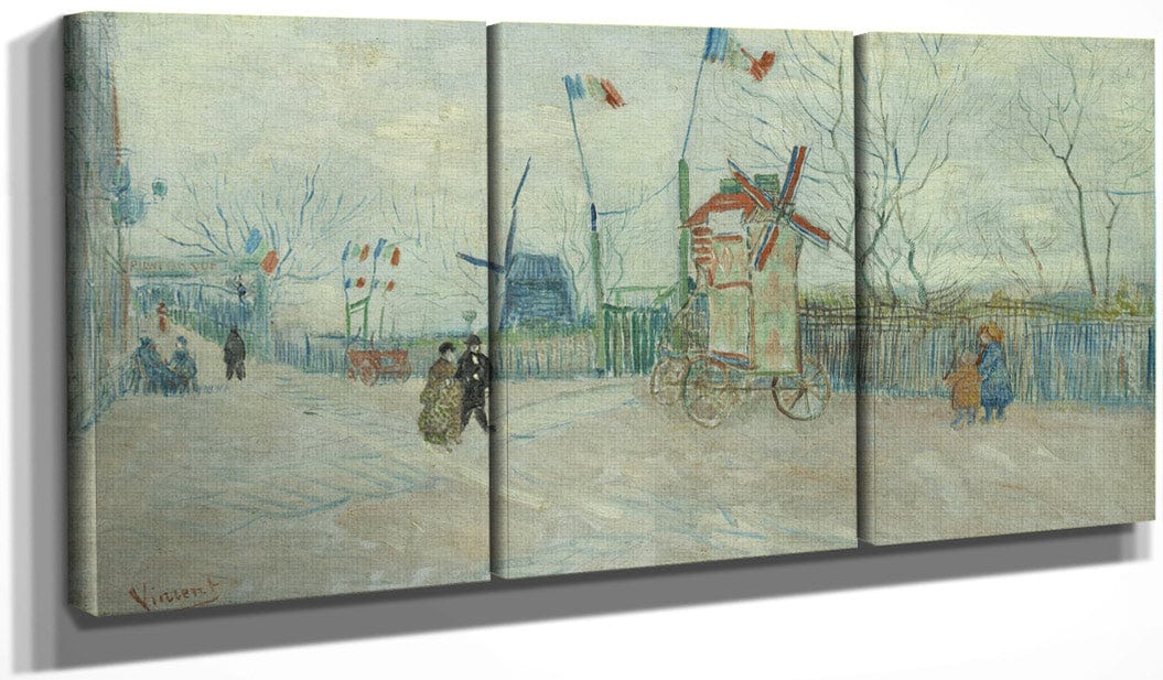 Impasse Des Deux Frères By Vincent Van Gogh