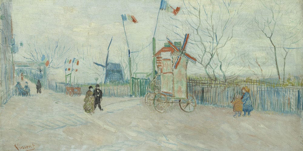 Impasse Des Deux Frères By Vincent Van Gogh - Image 2