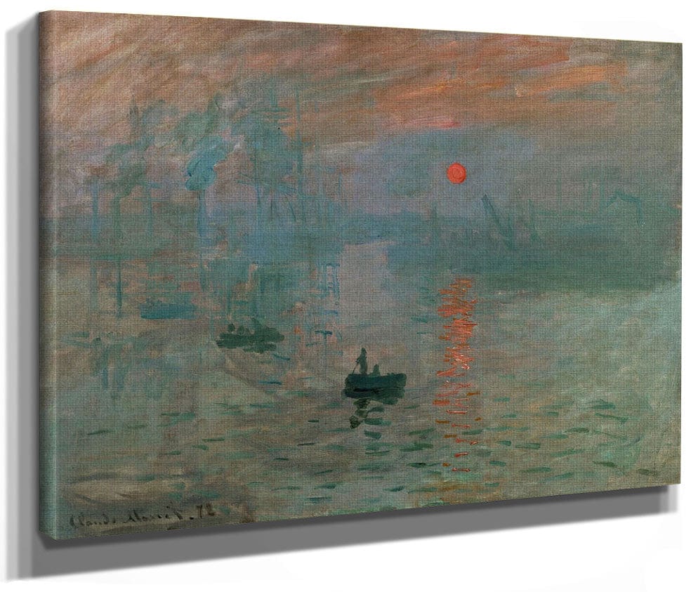 Impression, Soleil Levant (Impression, Sunrise) By Claude Monet