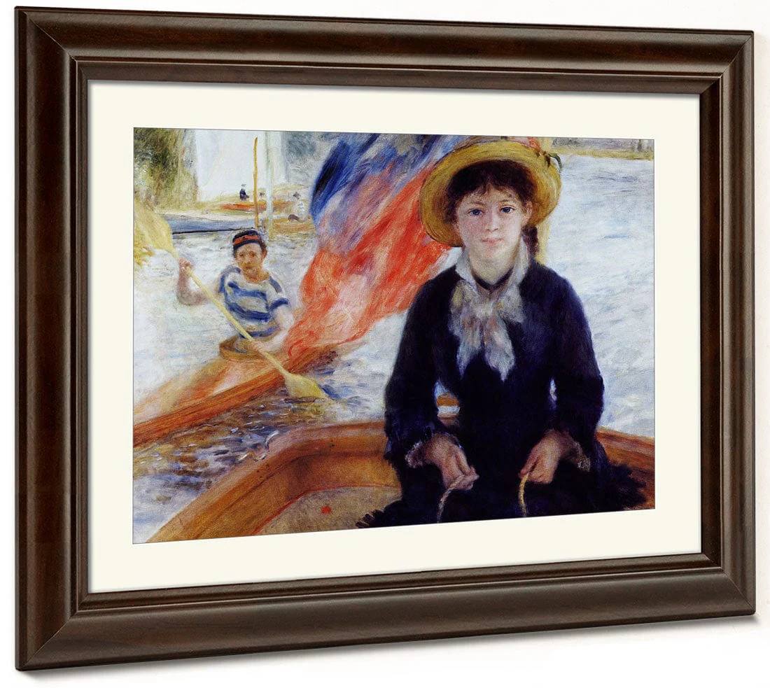 In A Dinghy By Pierre Auguste Renoir - Image 5