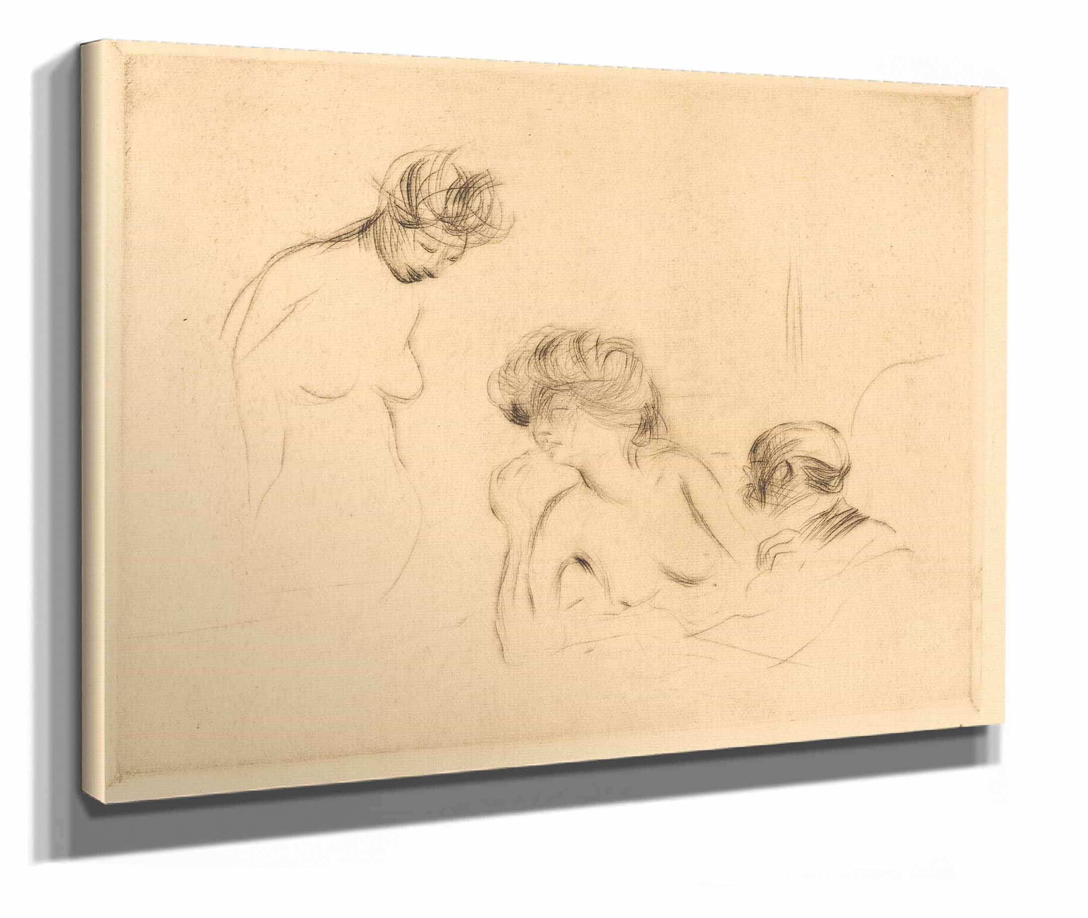 In A Private Room Third Plate by Jean Louis Forain - Image 2