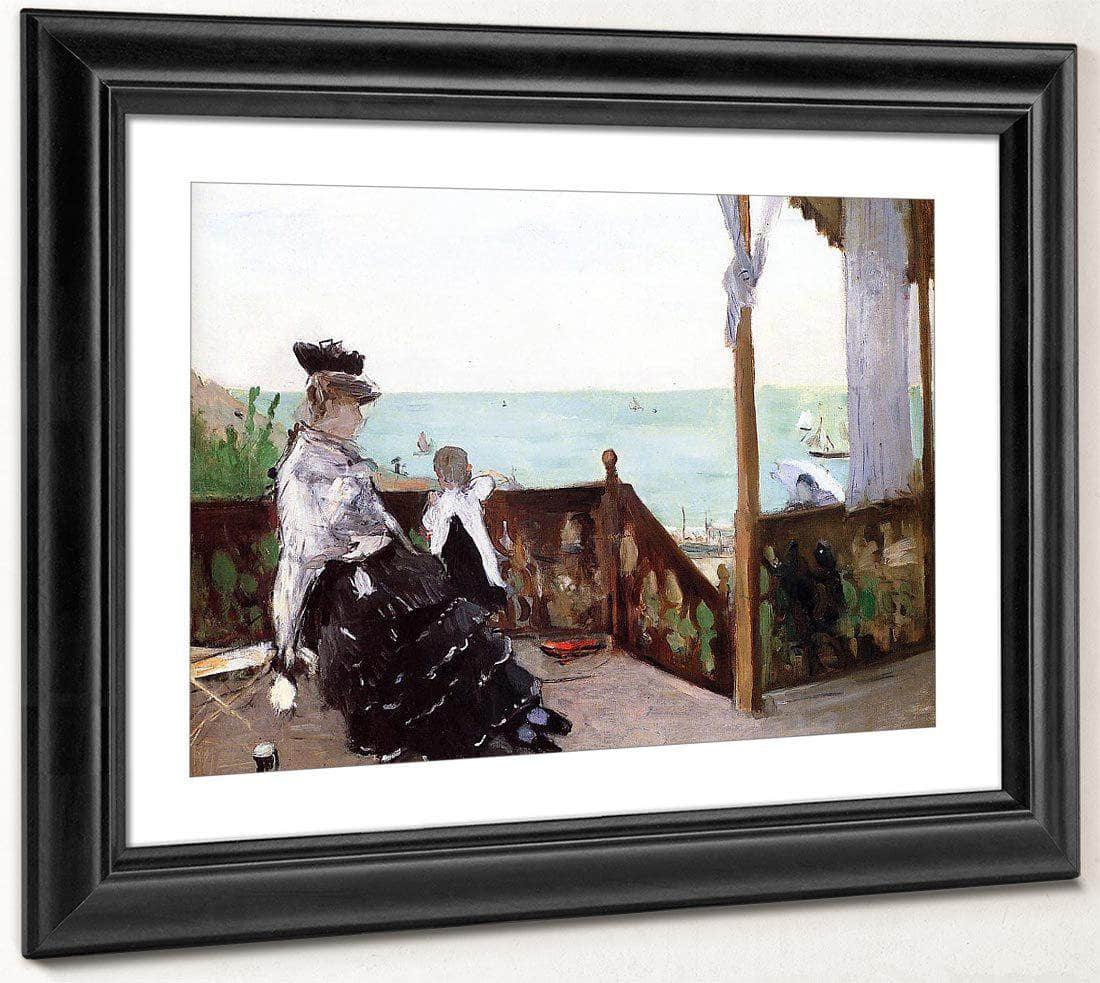 In A Villa At The Seaside 1874 Oil On Canvas Toledo Museum Of Art Oh By Berthe Morisot - Image 4