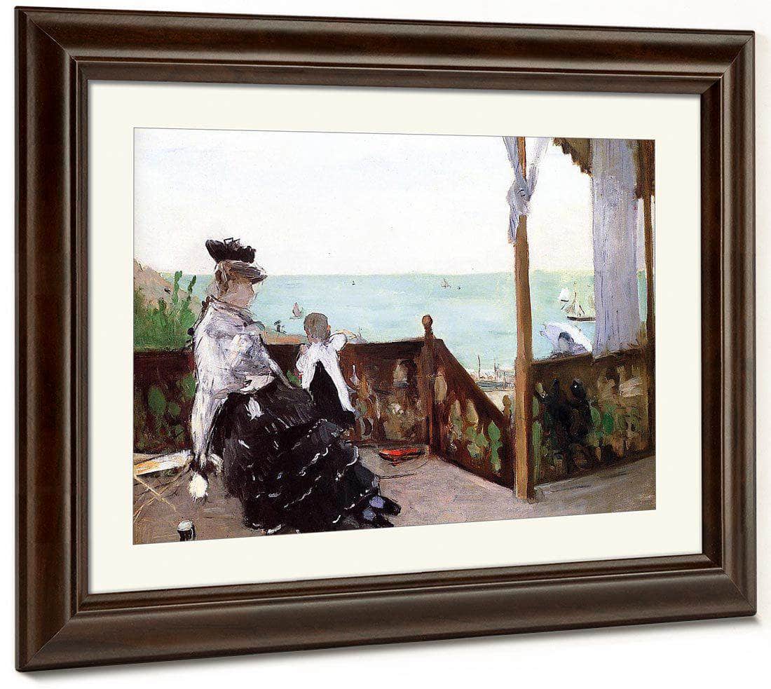 In A Villa At The Seaside 1874 Oil On Canvas Toledo Museum Of Art Oh By Berthe Morisot - Image 5