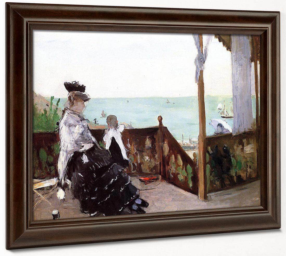 In A Villa At The Seaside 1874 Oil On Canvas Toledo Museum Of Art Oh By Berthe Morisot - Image 6