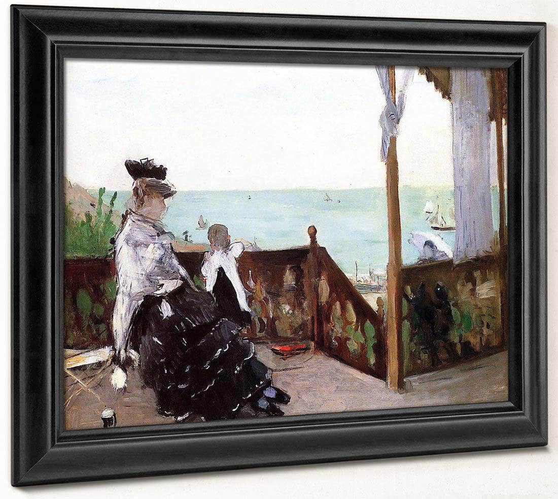 In A Villa At The Seaside 1874 Oil On Canvas Toledo Museum Of Art Oh By Berthe Morisot - Image 8