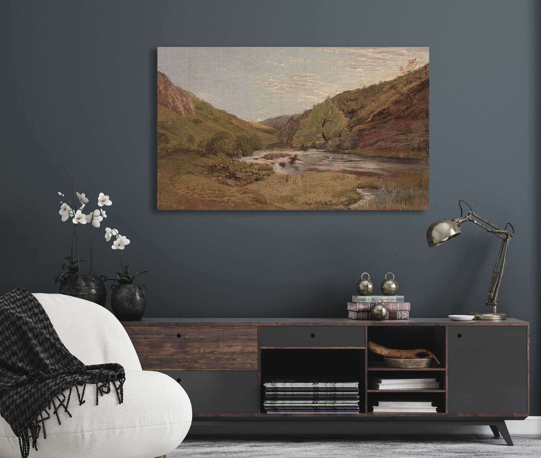 In Dovedale by John Linnell - Image 10