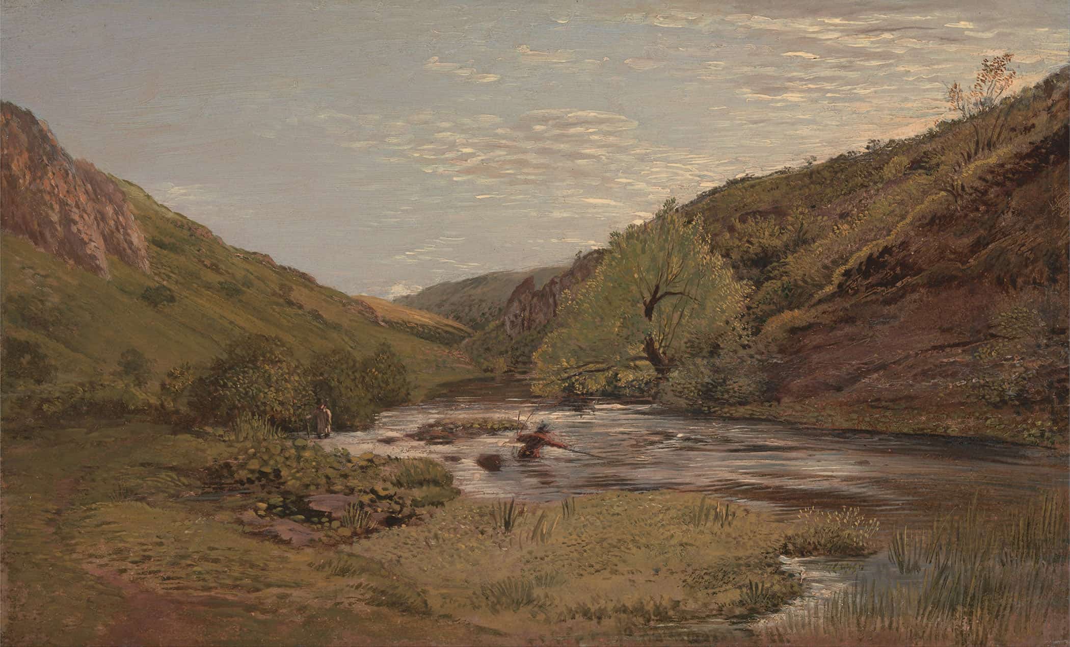 In Dovedale by John Linnell - Image 4