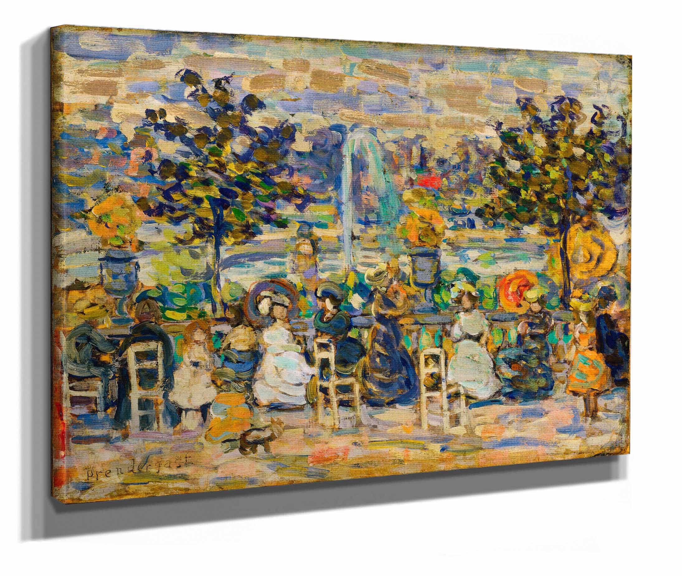 In Luxembourg Gardens by Maurice Prendergast - Image 2