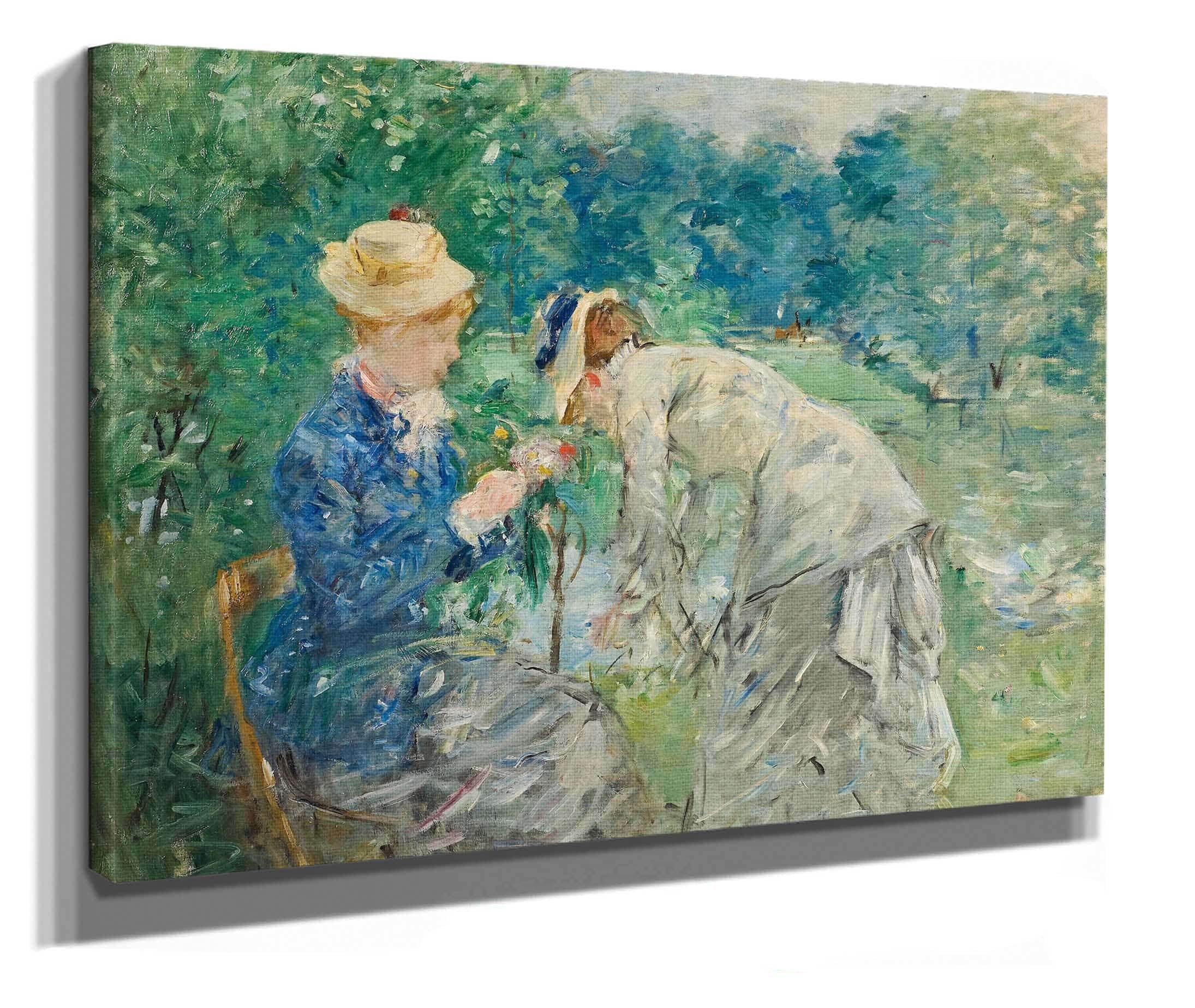 In The Bois De Boulogne by Berthe Morisot - Image 2