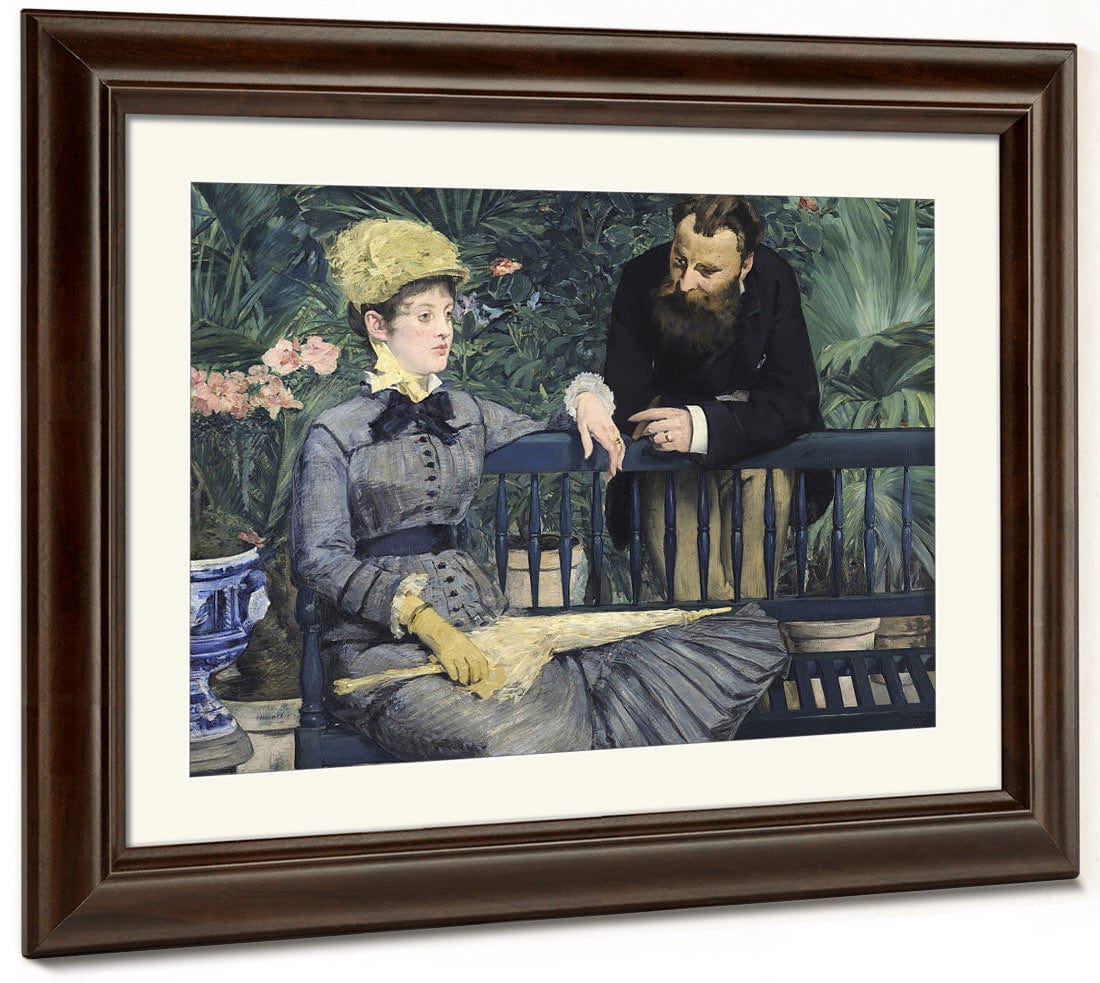 In The Conservatory By Edouard Manet - Image 5
