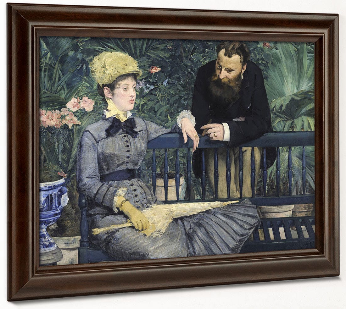 In The Conservatory By Edouard Manet - Image 6