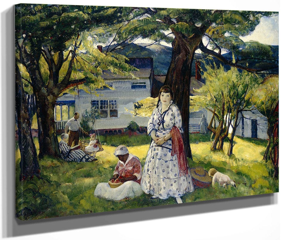 In The Country By Leon Kroll