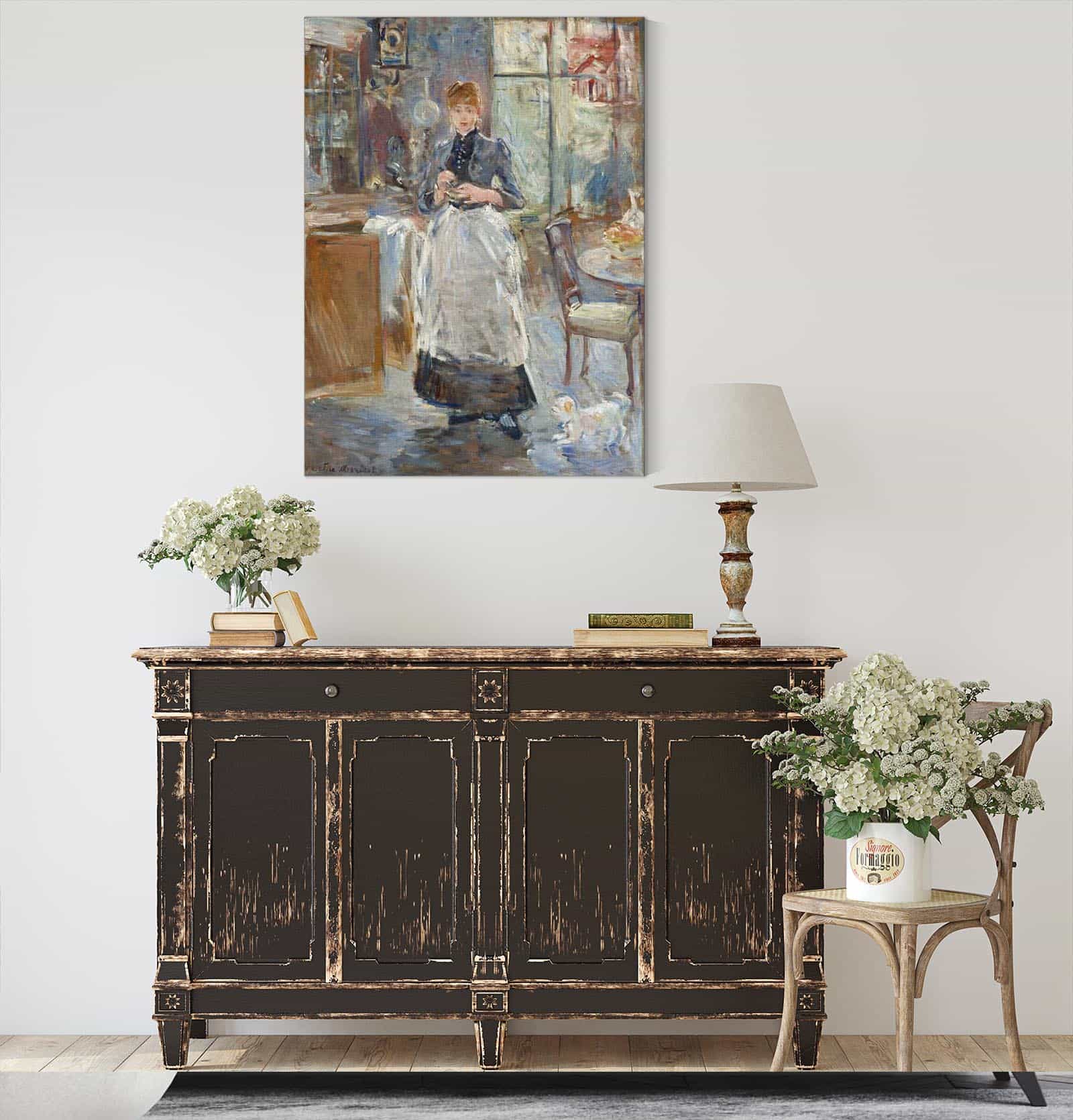 In The Dining Room by Berthe Morisot - Image 4
