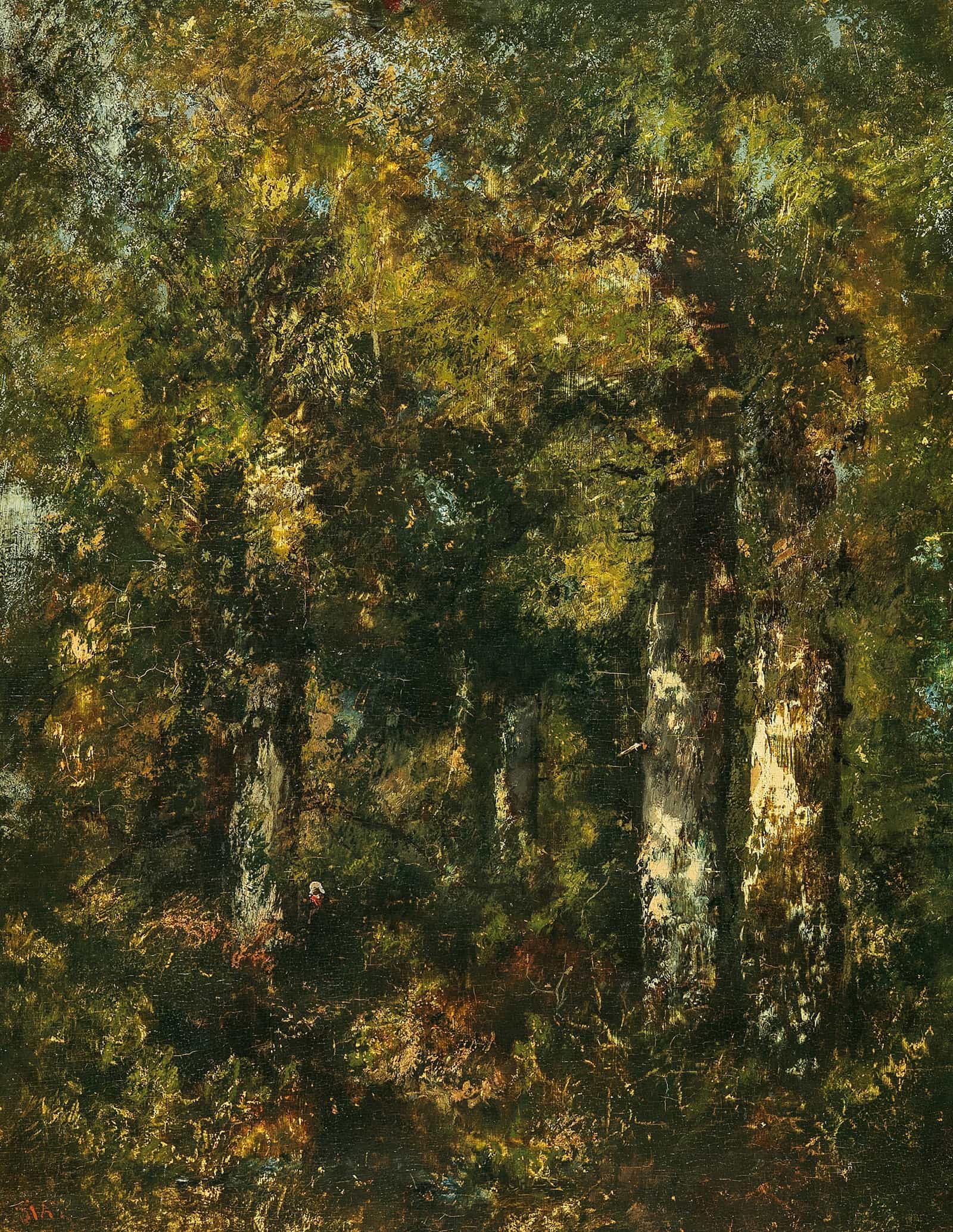 In The Forest Of Fontainebleau by Narcisse Virgile Diaz De La Pena