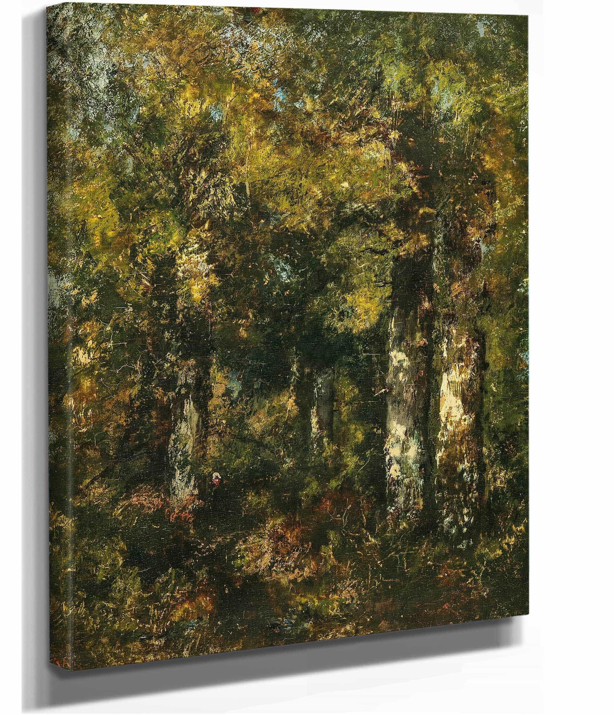 In The Forest Of Fontainebleau by Narcisse Virgile Diaz De La Pena - Image 2