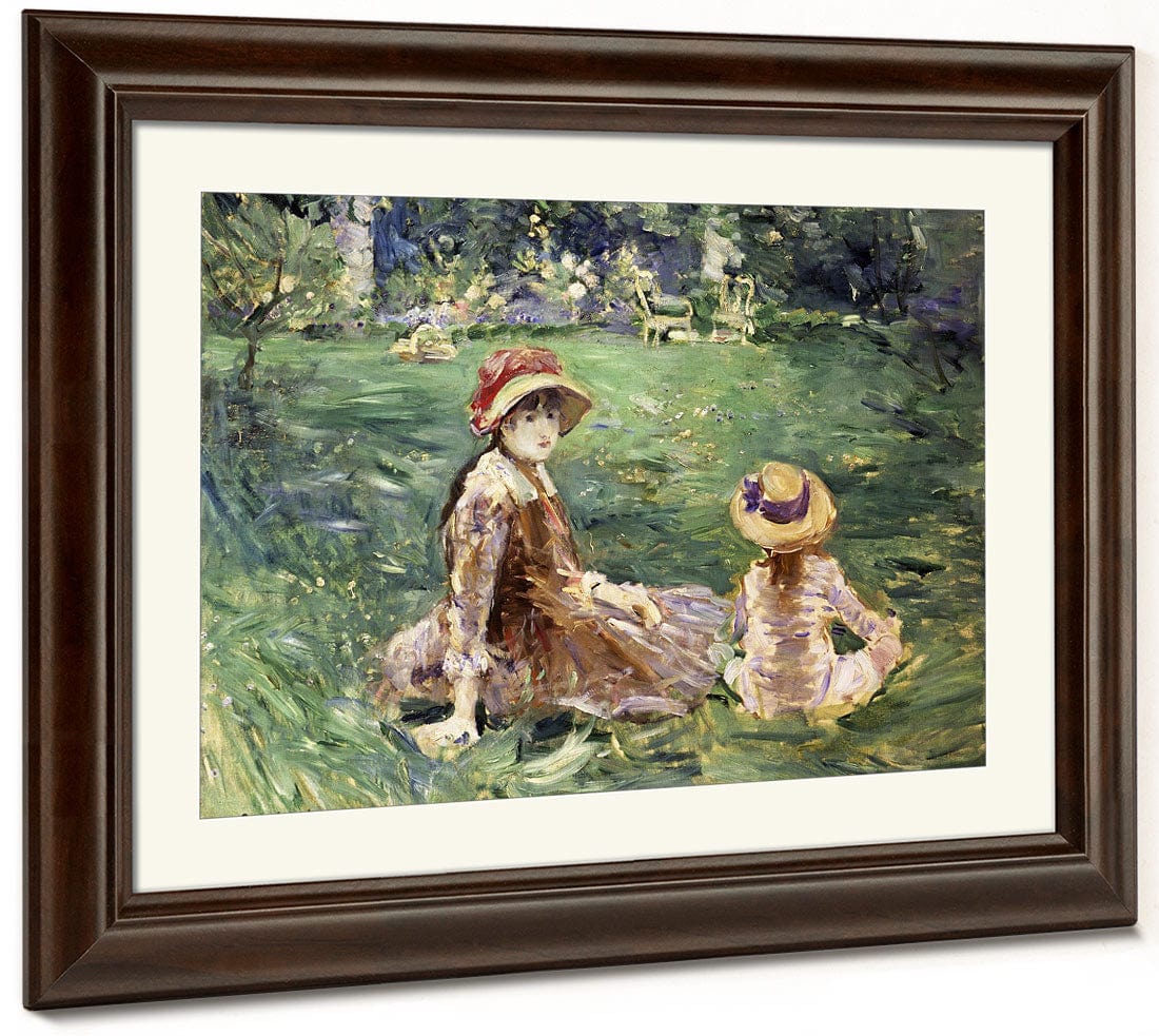 In The Garden At Maurecourt By Berthe Morisot - Image 5