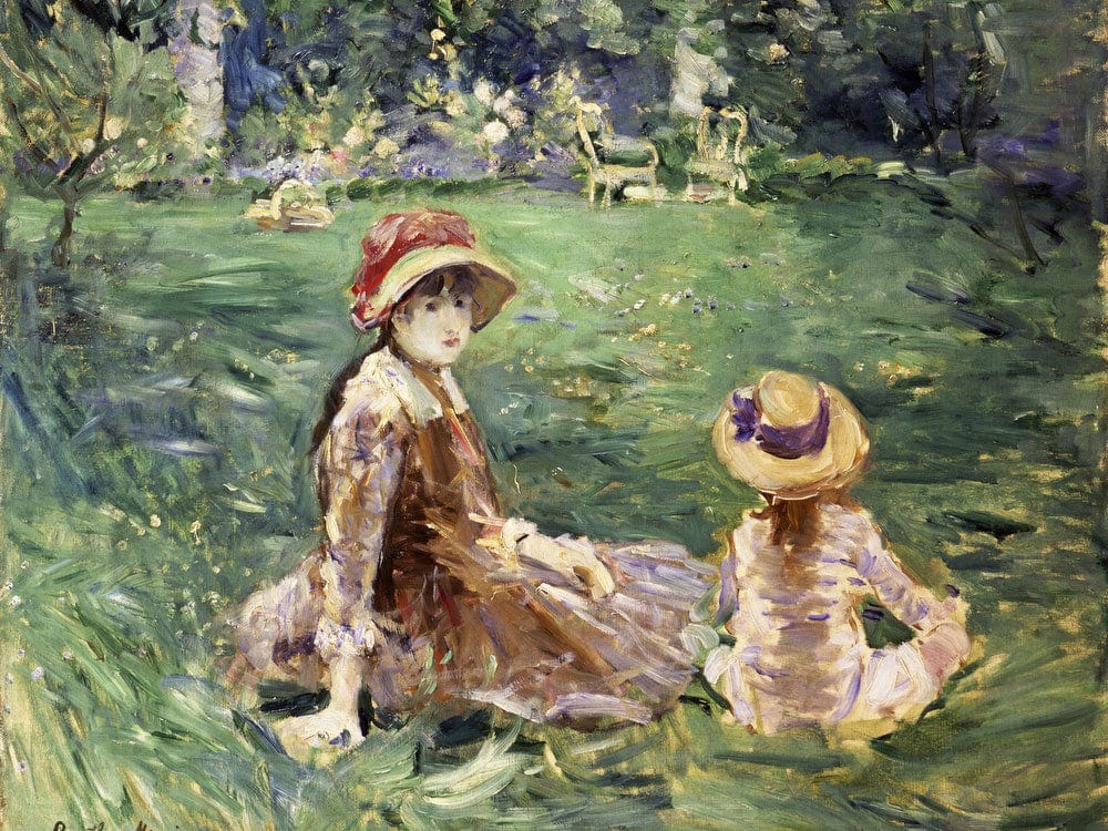 In The Garden At Maurecourt By Berthe Morisot - Image 7