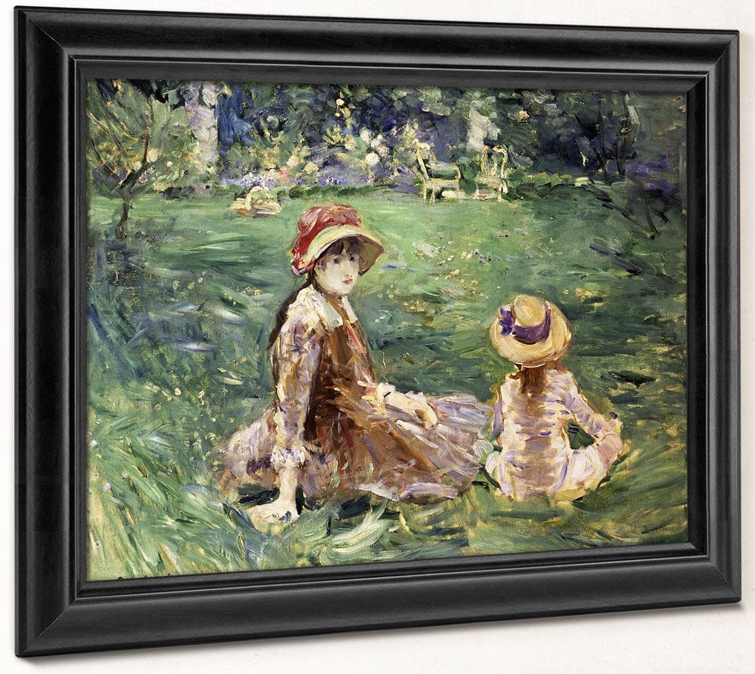 In The Garden At Maurecourt By Berthe Morisot - Image 8