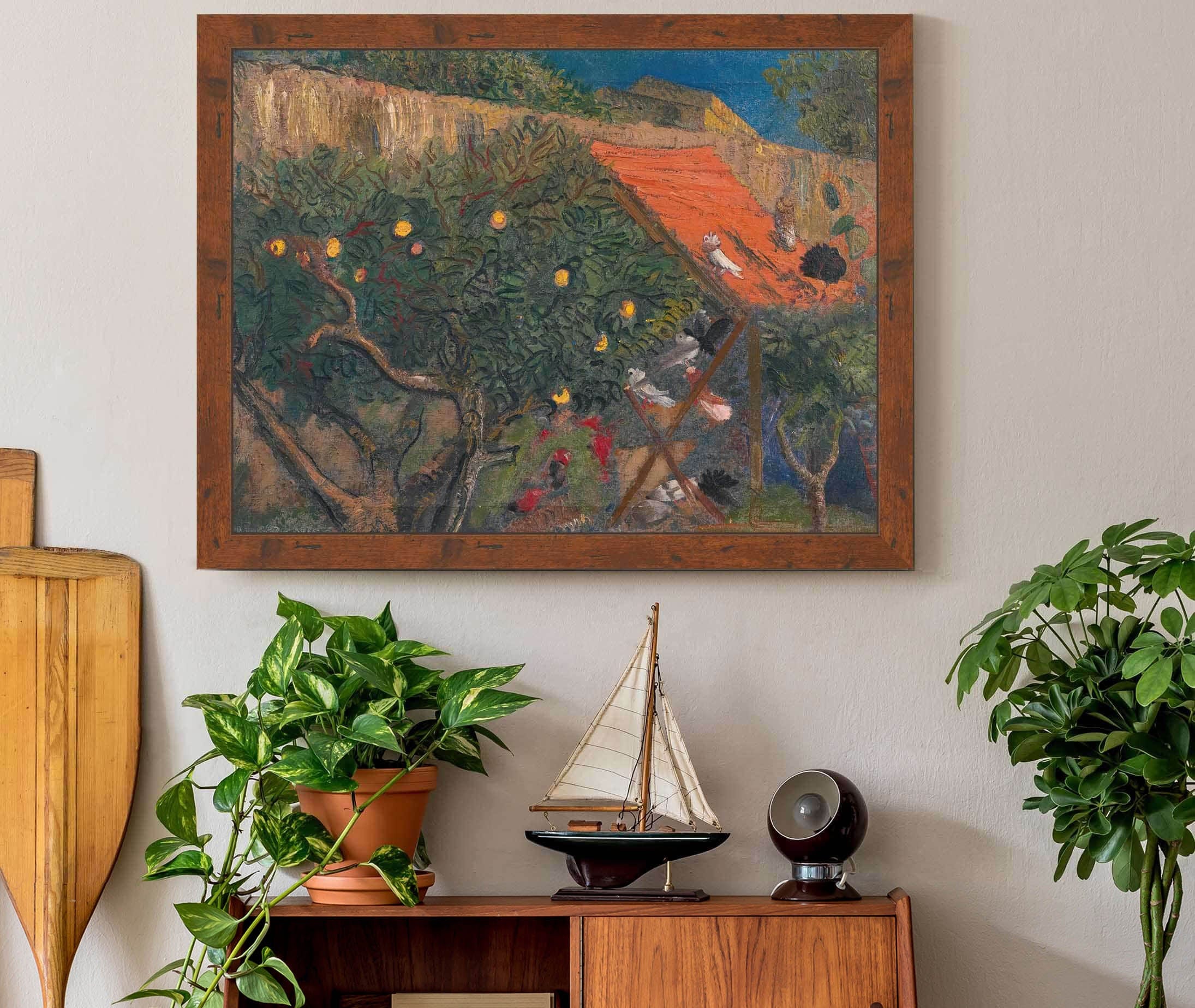 In The Garden by Boris Grigoriev - Image 3