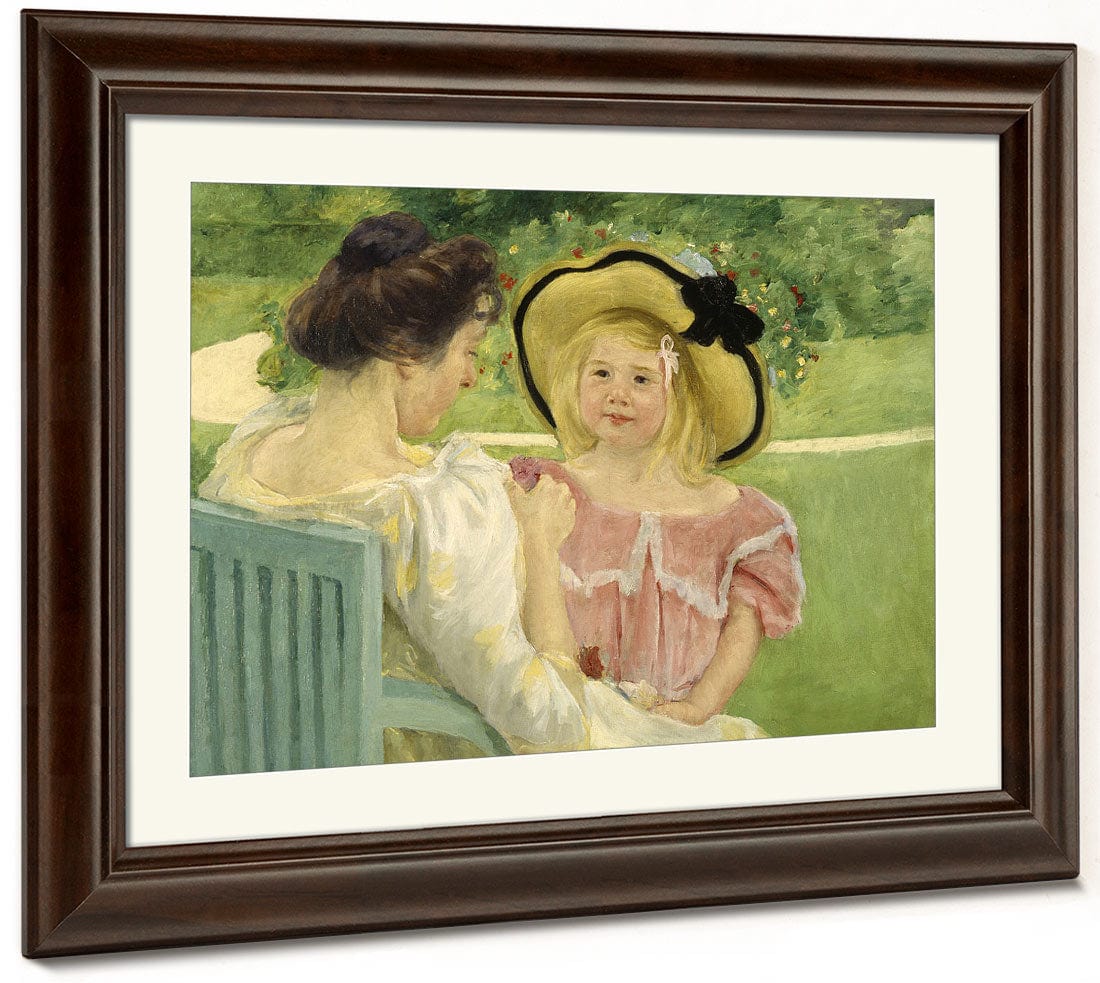 In The Garden By Mary Cassatt - Image 5