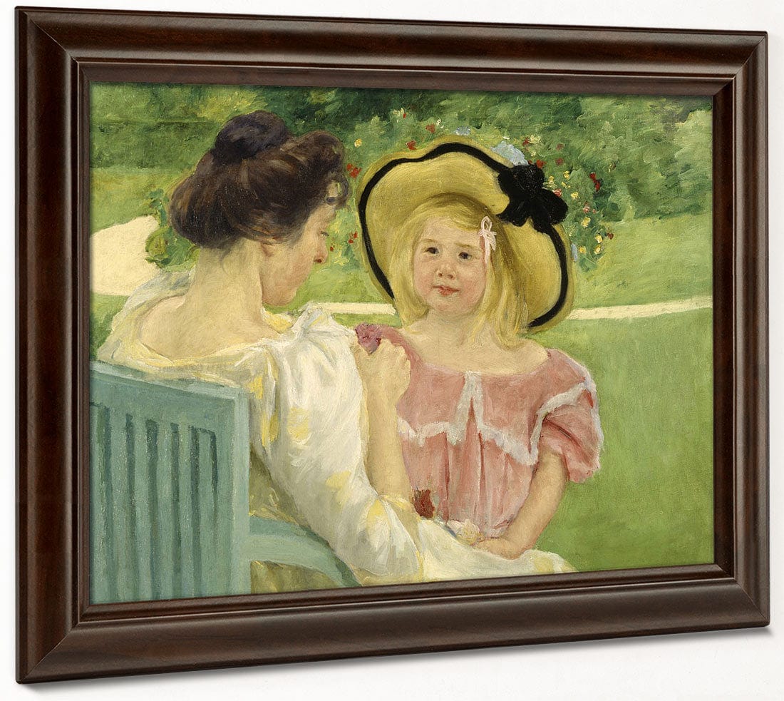 In The Garden By Mary Cassatt - Image 6