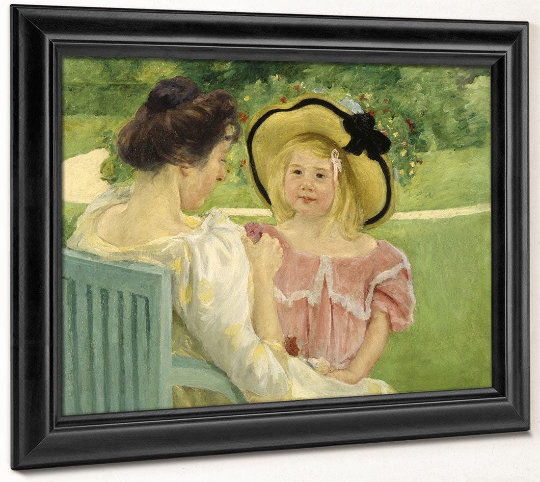 In The Garden By Mary Cassatt - Image 8