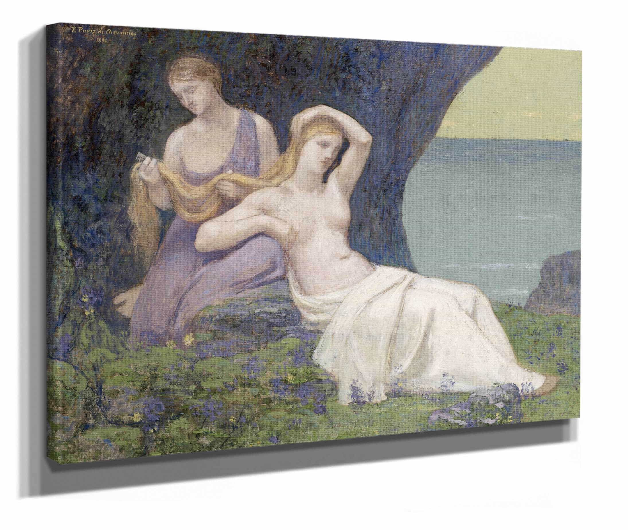 In The Heather by Pierre Puvis De Chavannes - Image 2