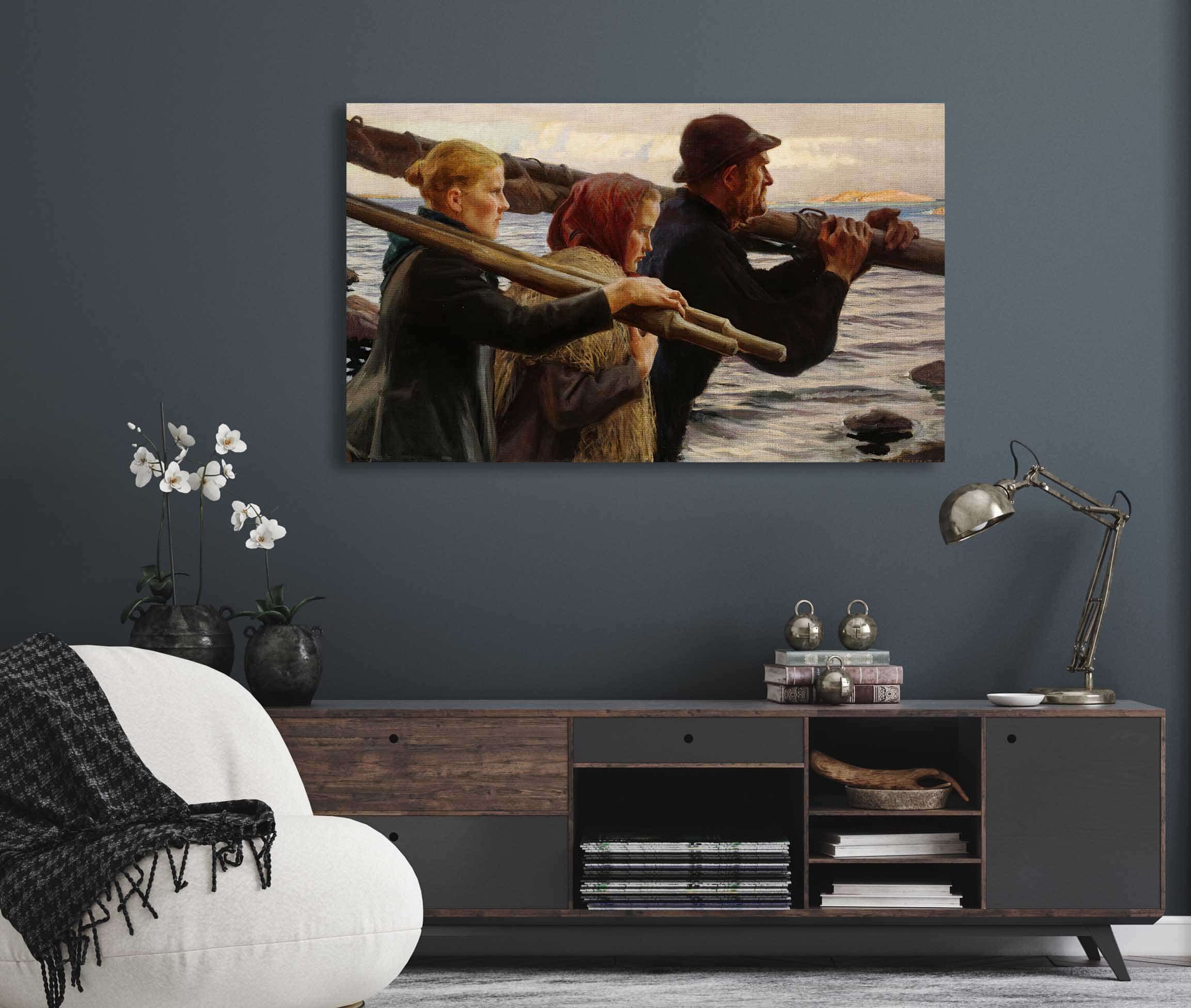 In The Outer Archipelago By Albert Edelfelt - Image 5