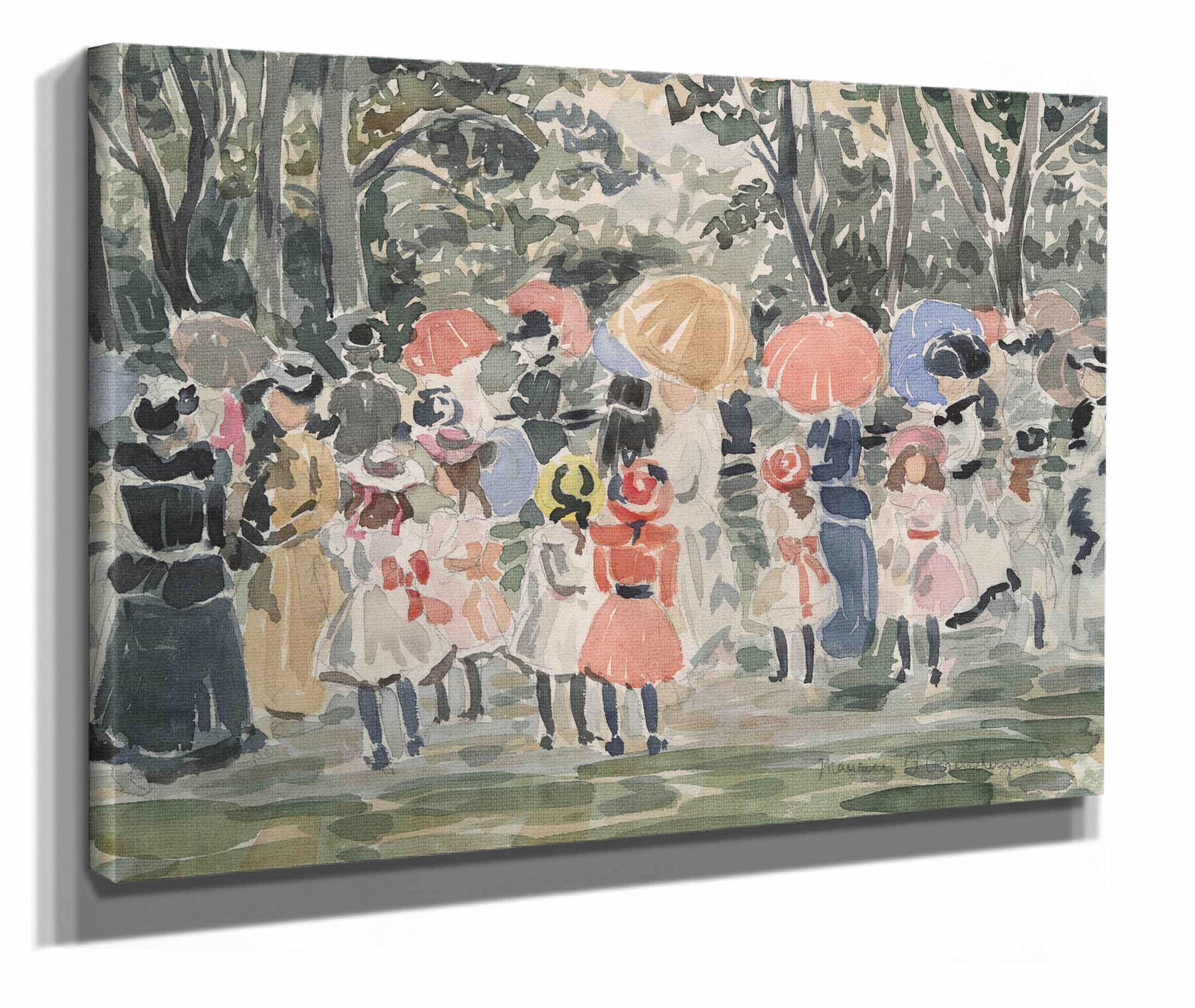 In The Park by Maurice Prendergast